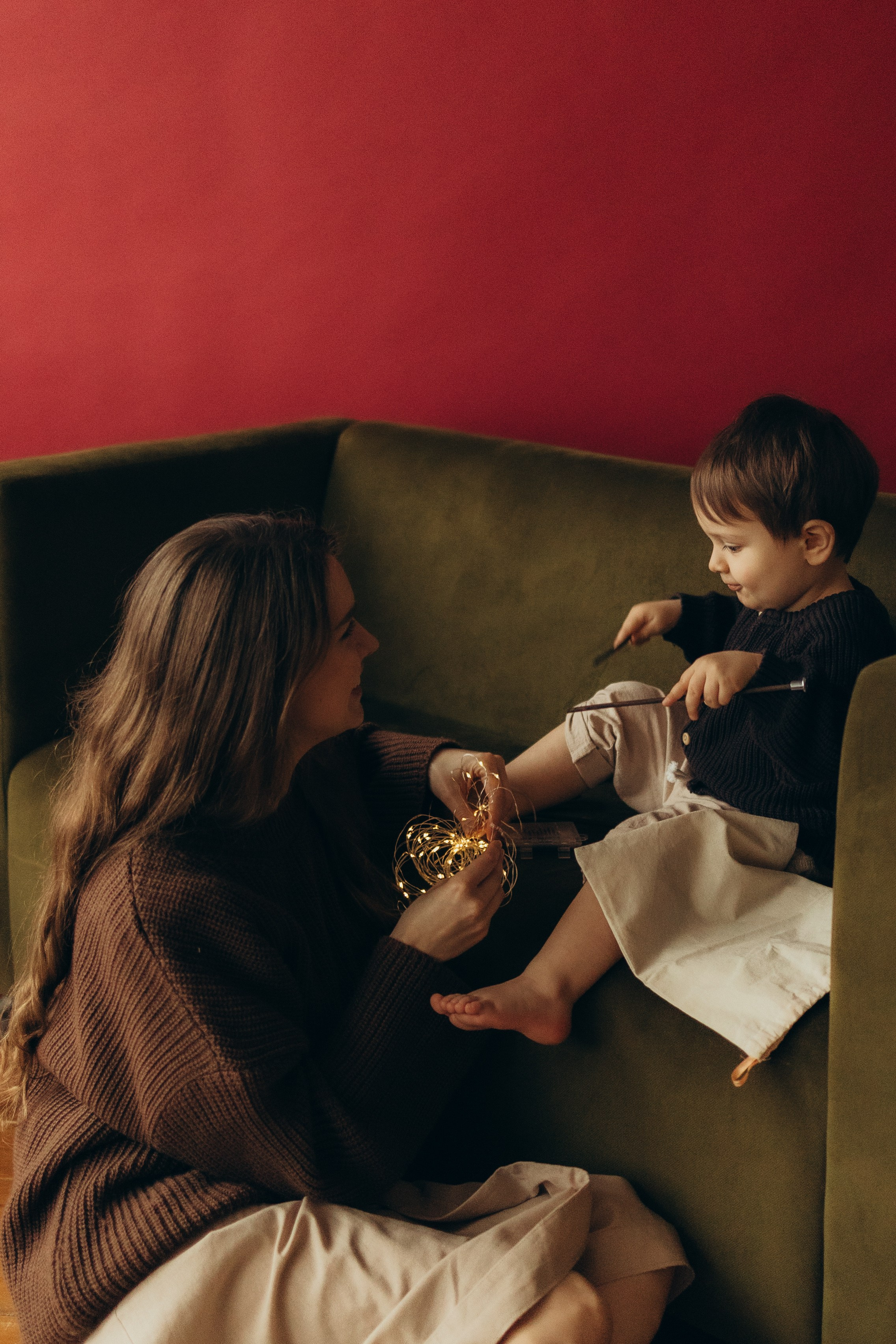 Семейная новогодняя фотосессия. Семейный фотограф в Москве Бунина Маргарита