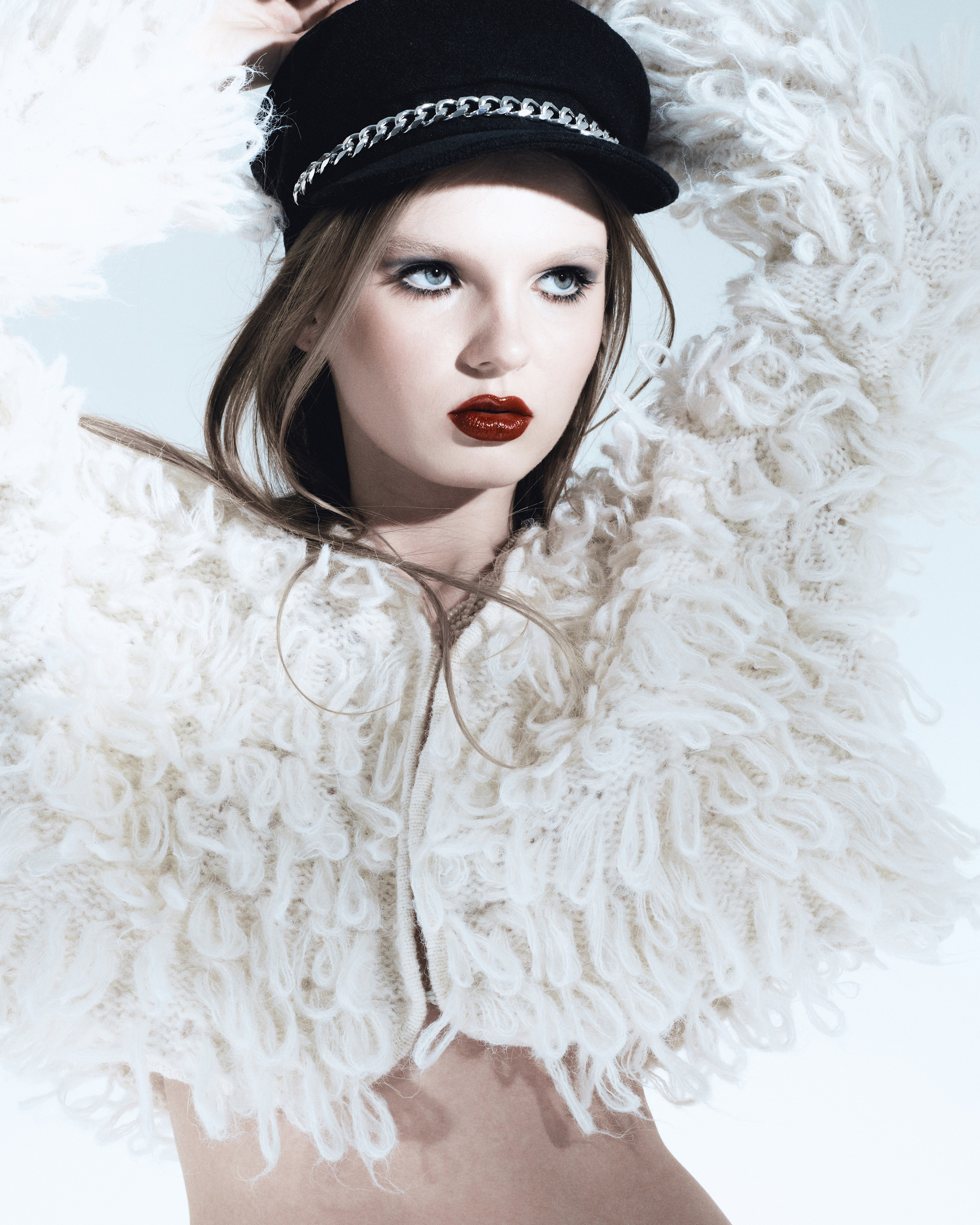 Kati, white and burgundy. Юрина Полина, фотограф из Екатеринбурга