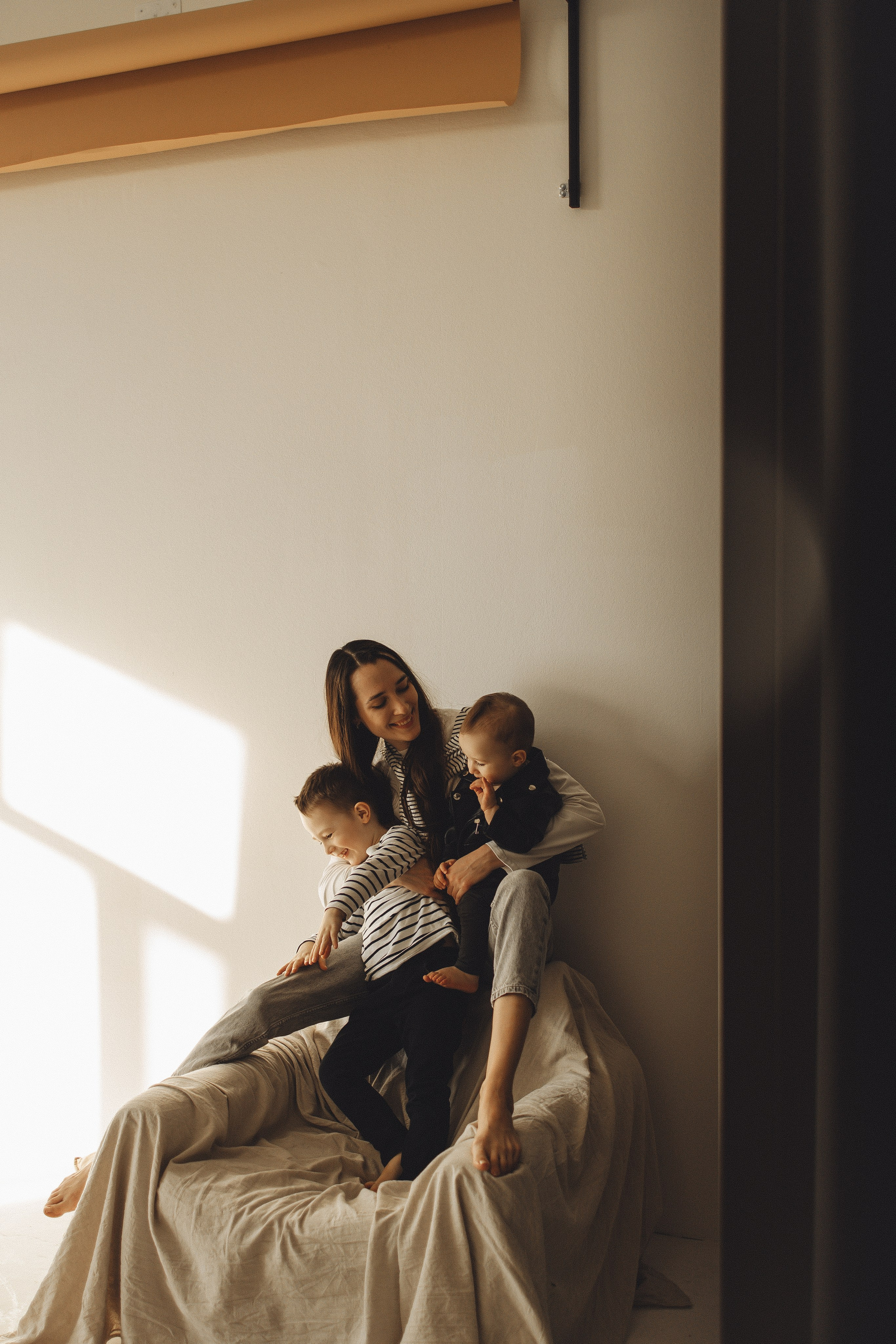 Семейная история в студии. Семейный и детский фотограф, таганрог, ростов-на-дону