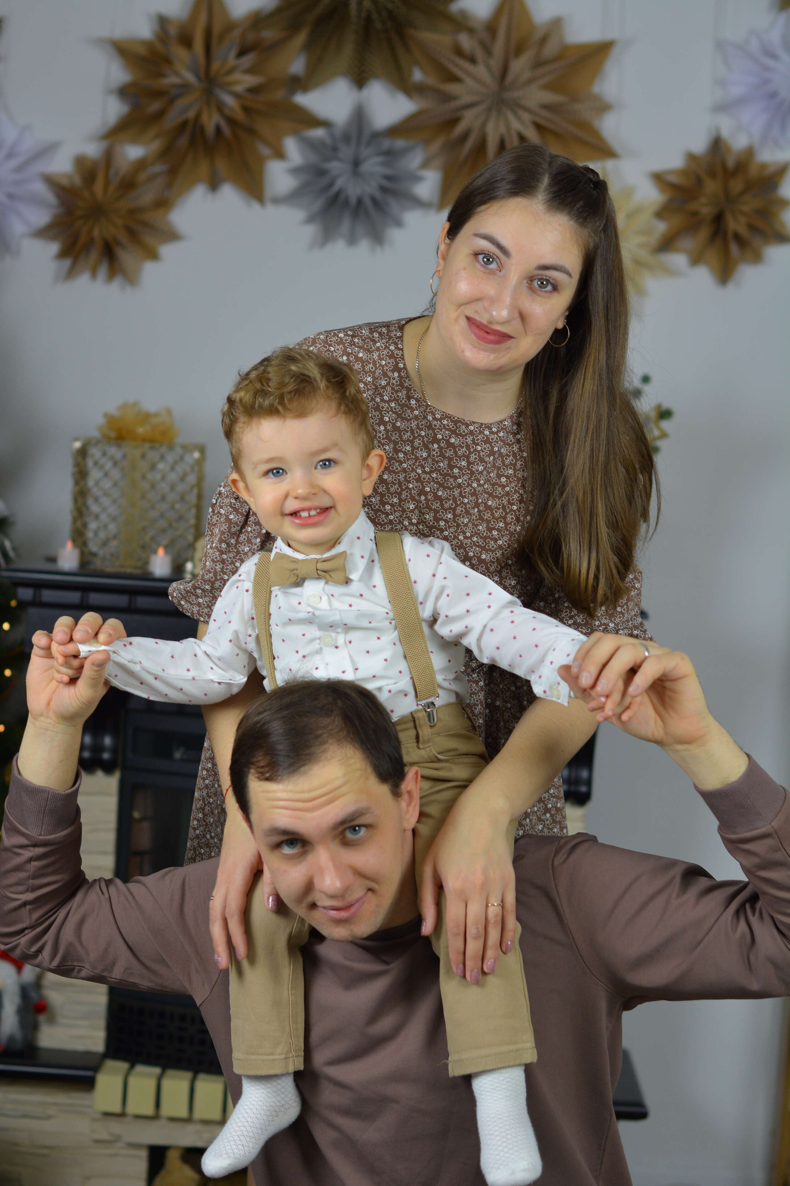 Озорная Новогодняя фотосессия. Семейный и детский фотограф в городе Грязи Олеся Огурцова