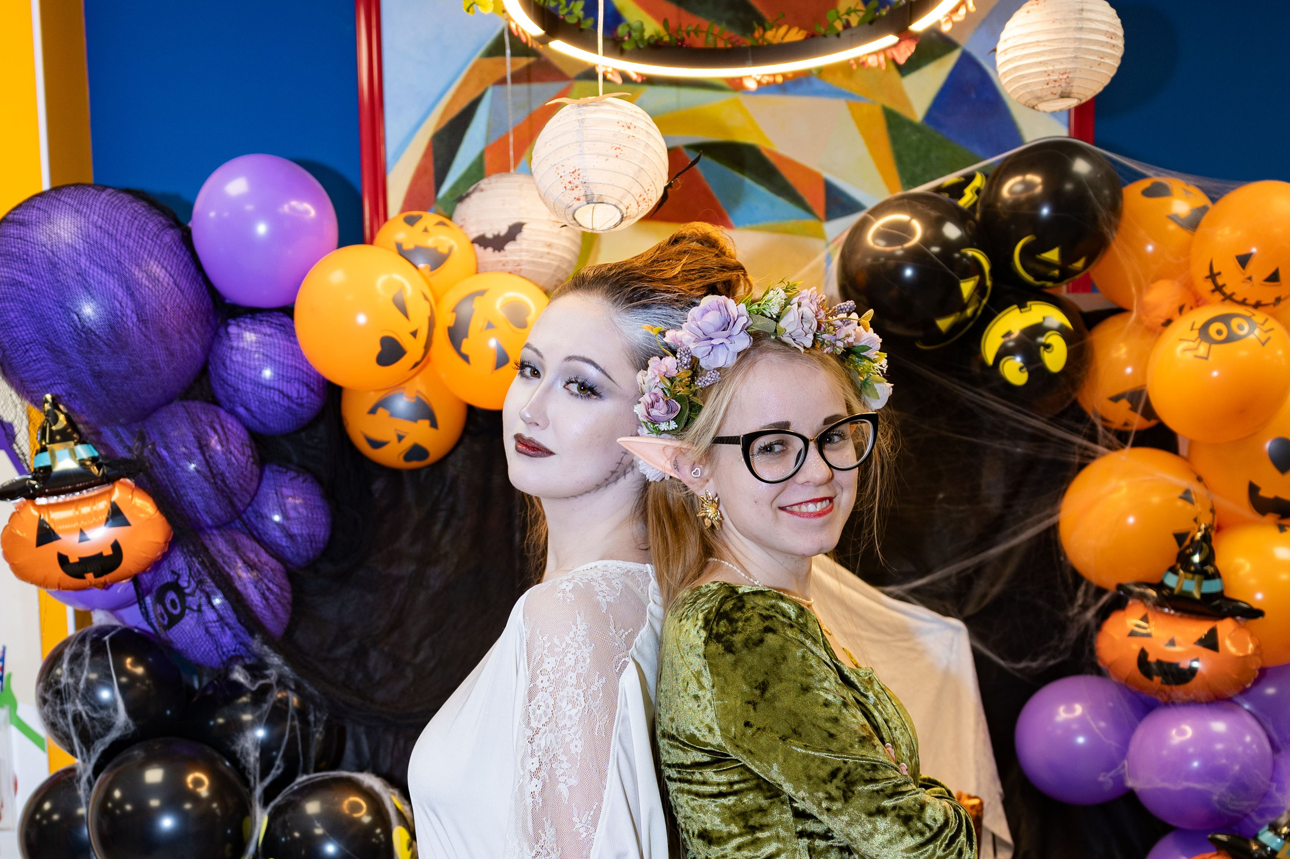 Хеллоуин в школе. Фотограф/видеограф в Санкт-Петербурге Динара Гольдина