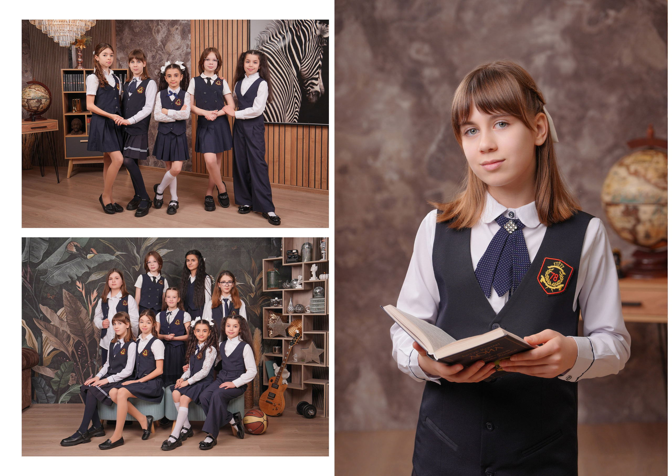 ШКОЛА 78 — 4 «А» класс. Красивый выпускной альбом в Краснодаре