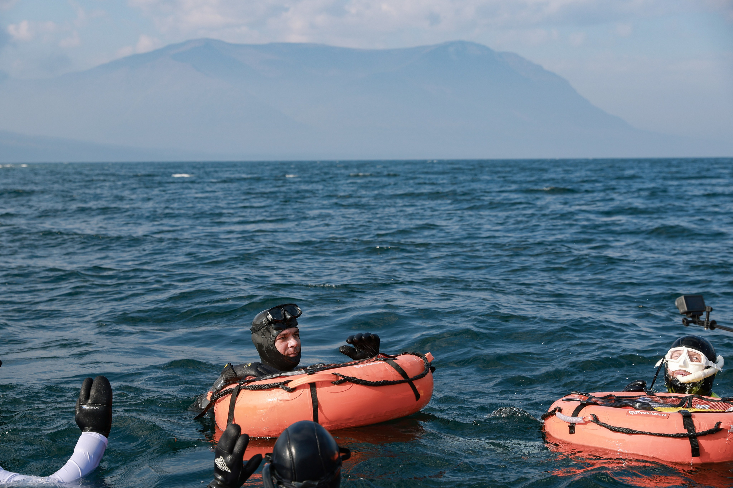 Фестиваль по фридайвингу «Глубина Путорана». Спортивный репортажный фотограф Казань Нафис Сиразетдинов