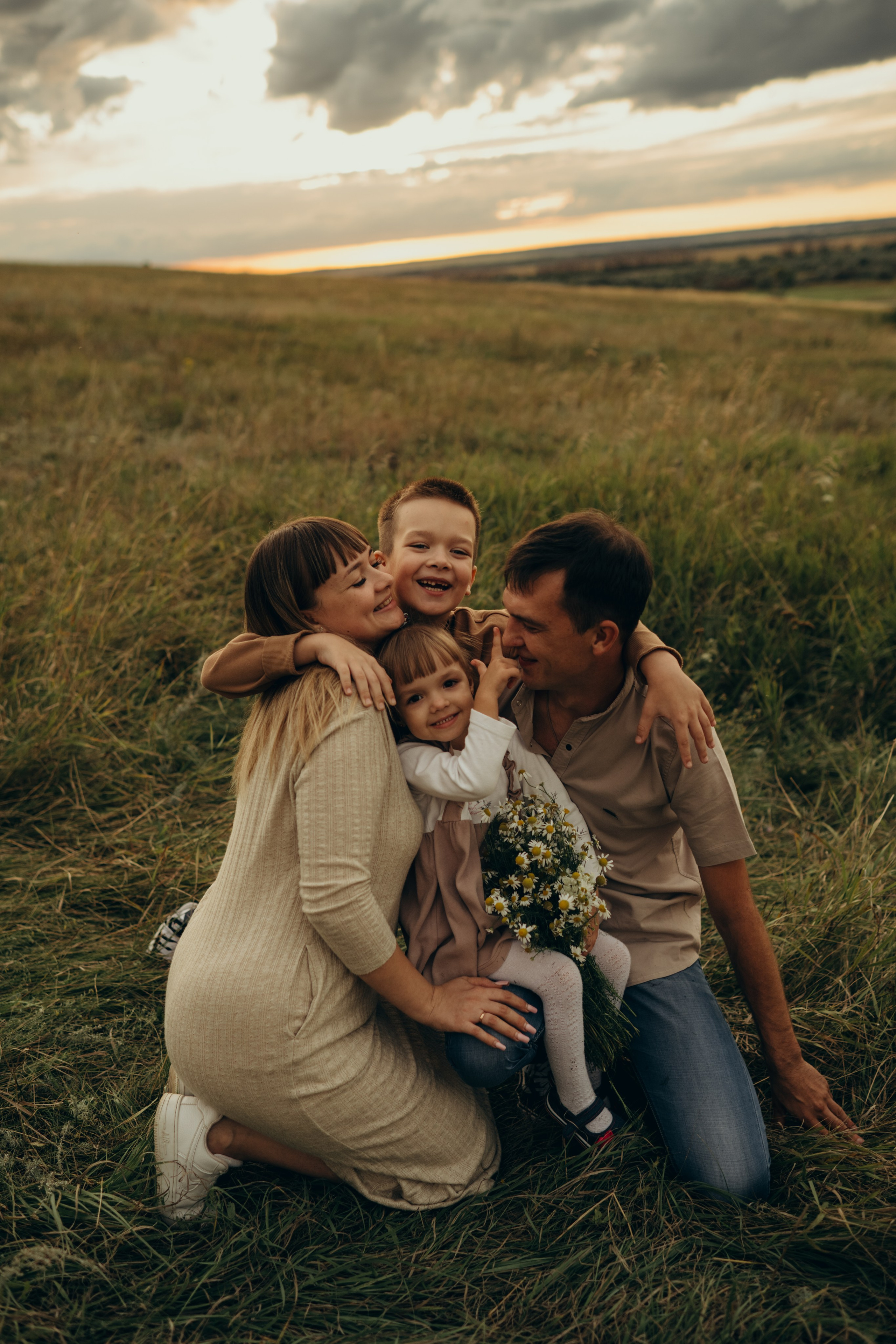 Даша Даня Ксюша Илья Саша и Ева. Свадебный и семейный фотограф в Самаре Головань Наталья