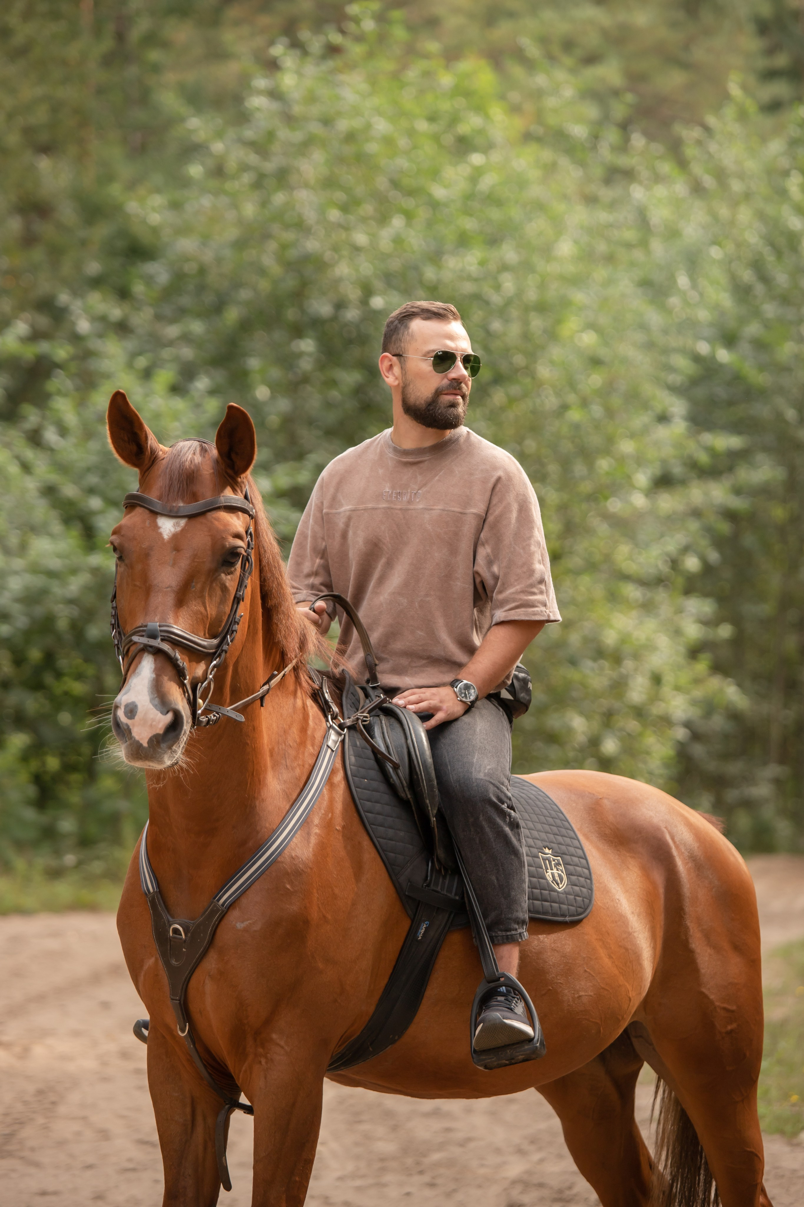Фотопрогулки с Мальчиком. Конный фотограф в Санкт-Петербурге Анна Лебедева
