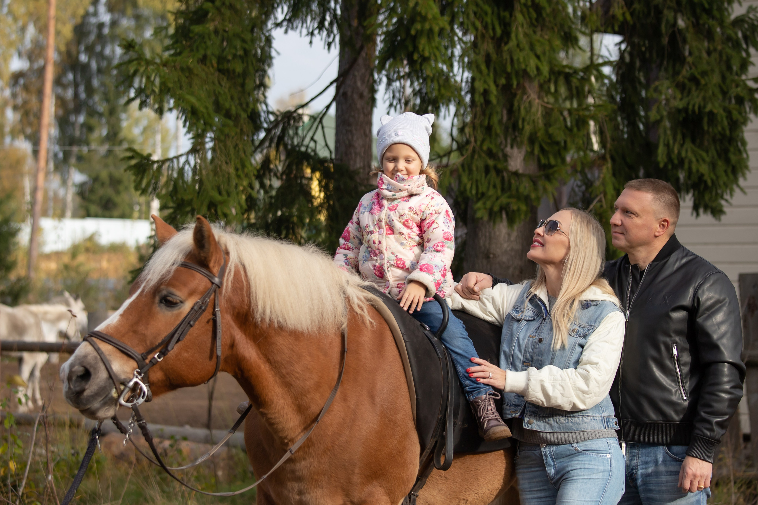 Семейные и детские фотосессии. Конный фотограф в Санкт-Петербурге Анна Лебедева