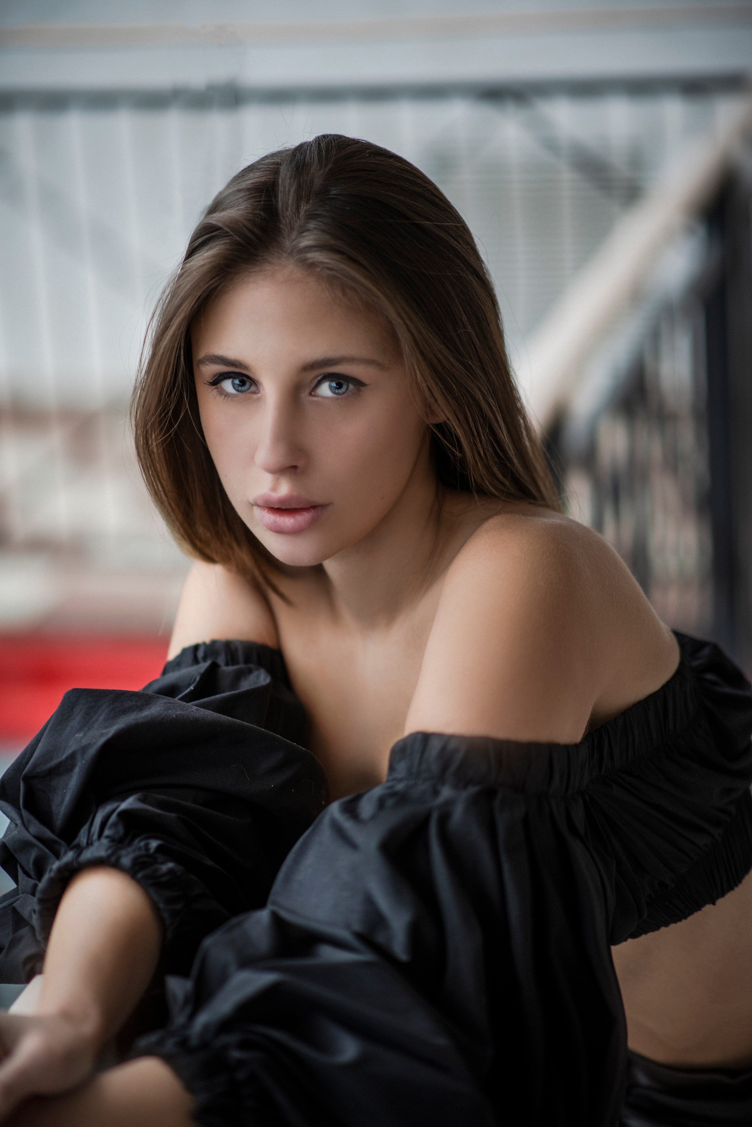 Портретная сьемка Катерины в различных позицях