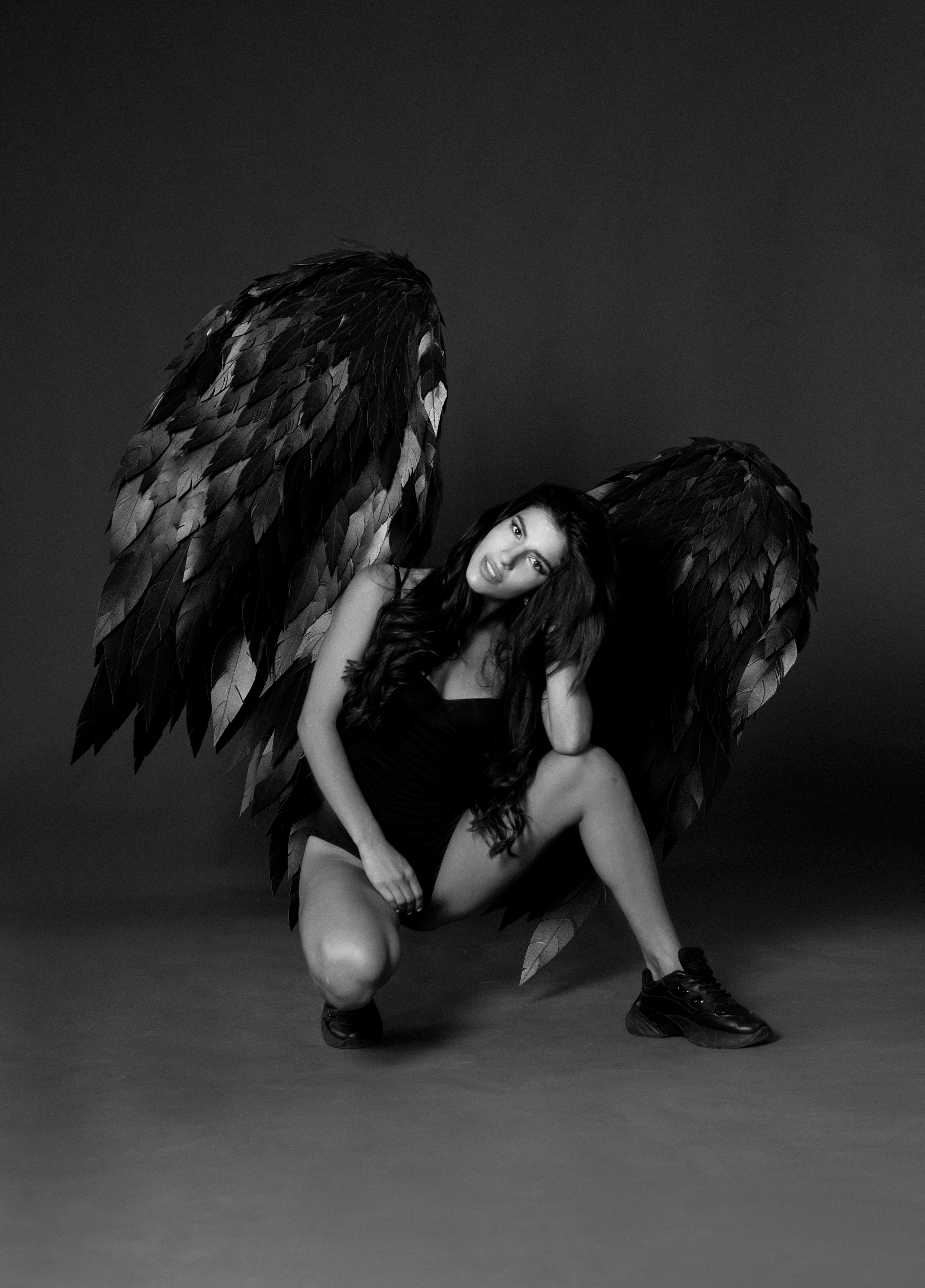 Фотосессия Марии в роли Ангела