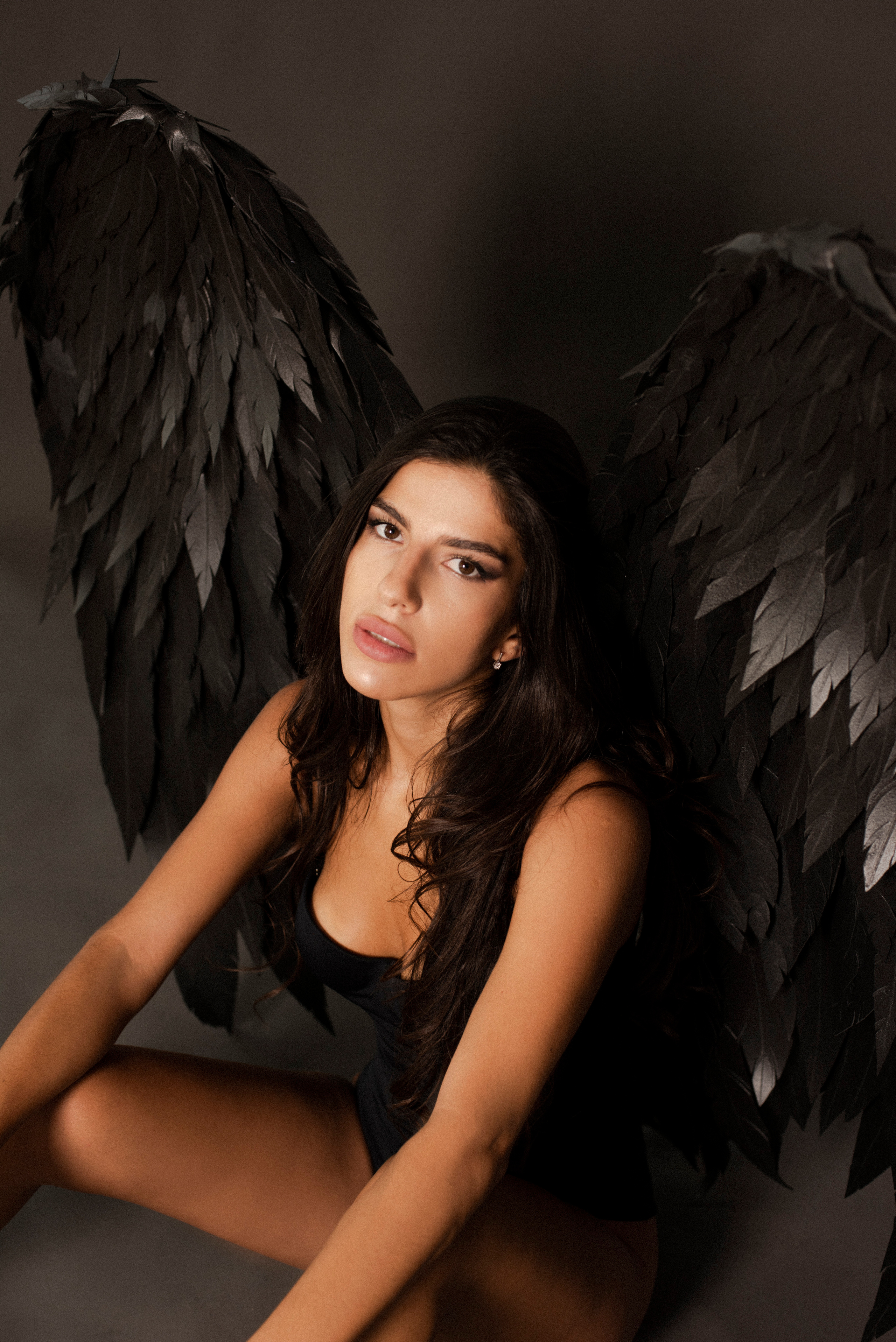 Фотосессия Марии в роли Ангела