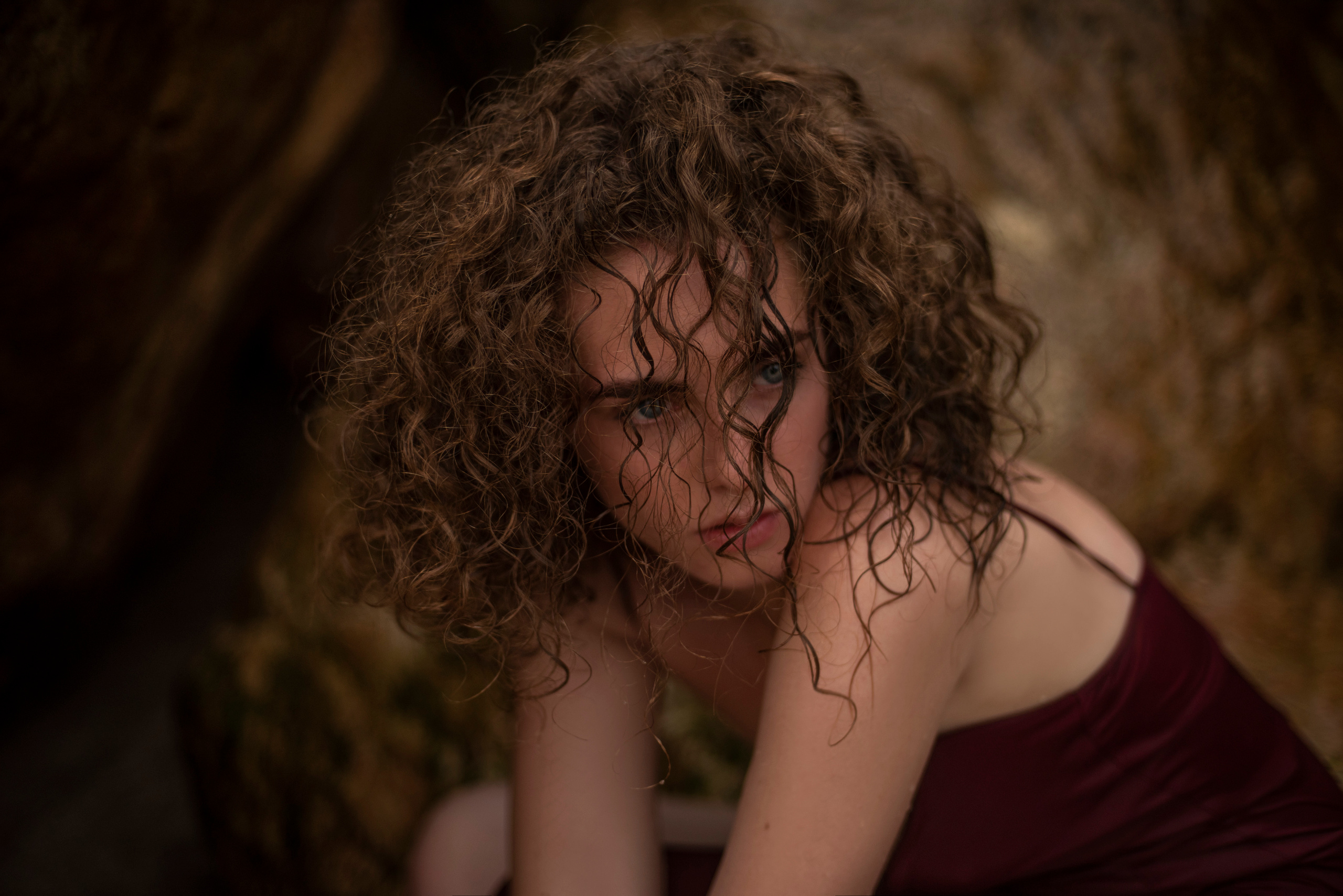 Фотосессия Елены на Крымском пляже у моря