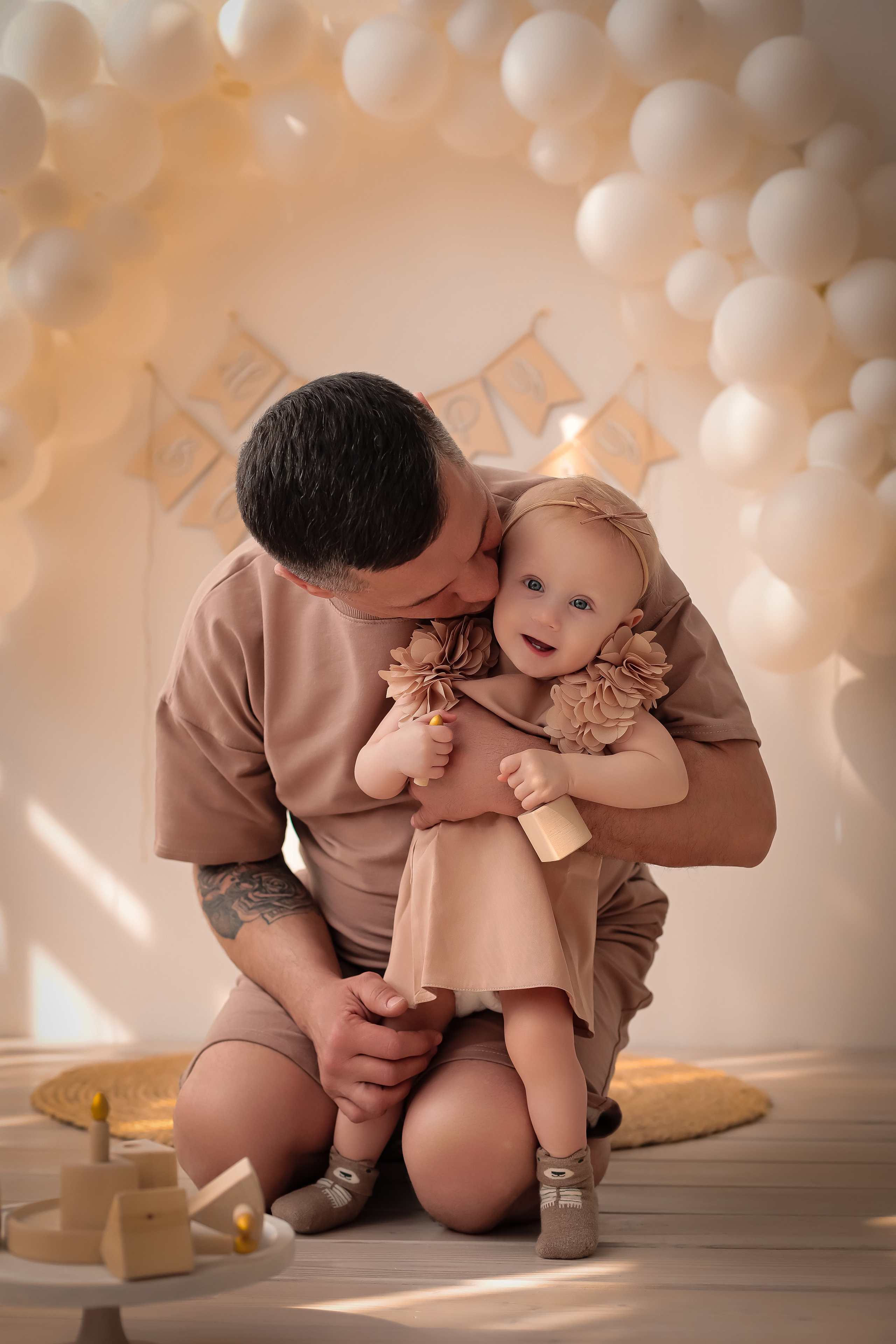 1 годик Эмилии. Фотограф г. Хабаровск. Семейные и индивидуальные съёмки