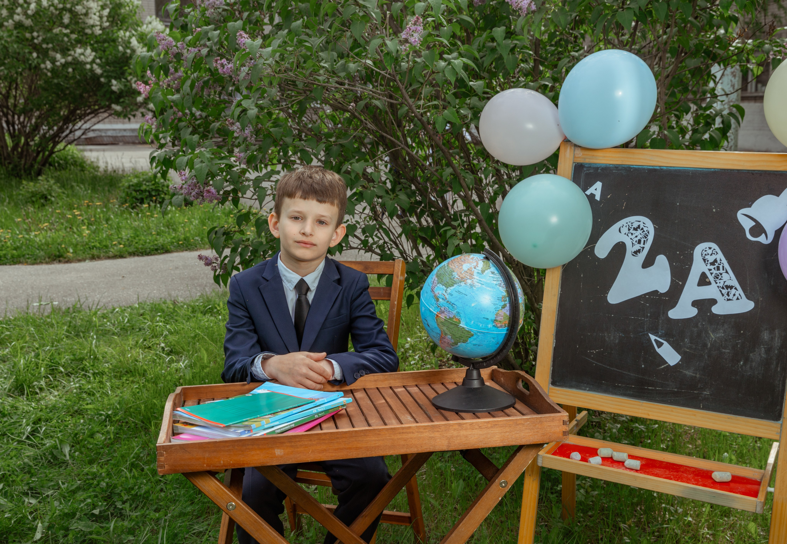 Школьная фотозона. Семейный и детский фотограф в Нижнем Новгороде