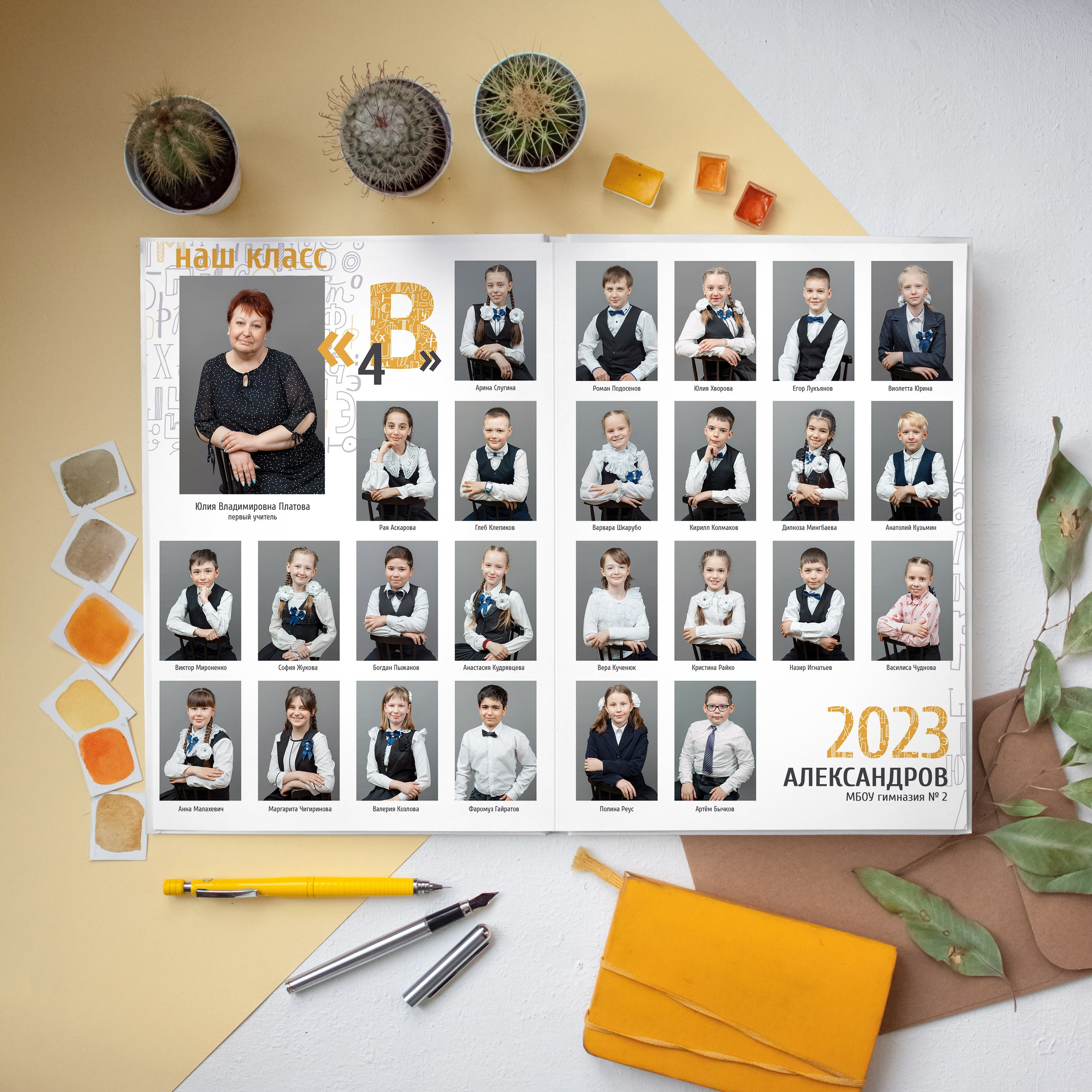 Выпускной альбом «Дайте 3» для начальной школы. REPEYBOOK | Выпускные альбомы для детского сада и класса