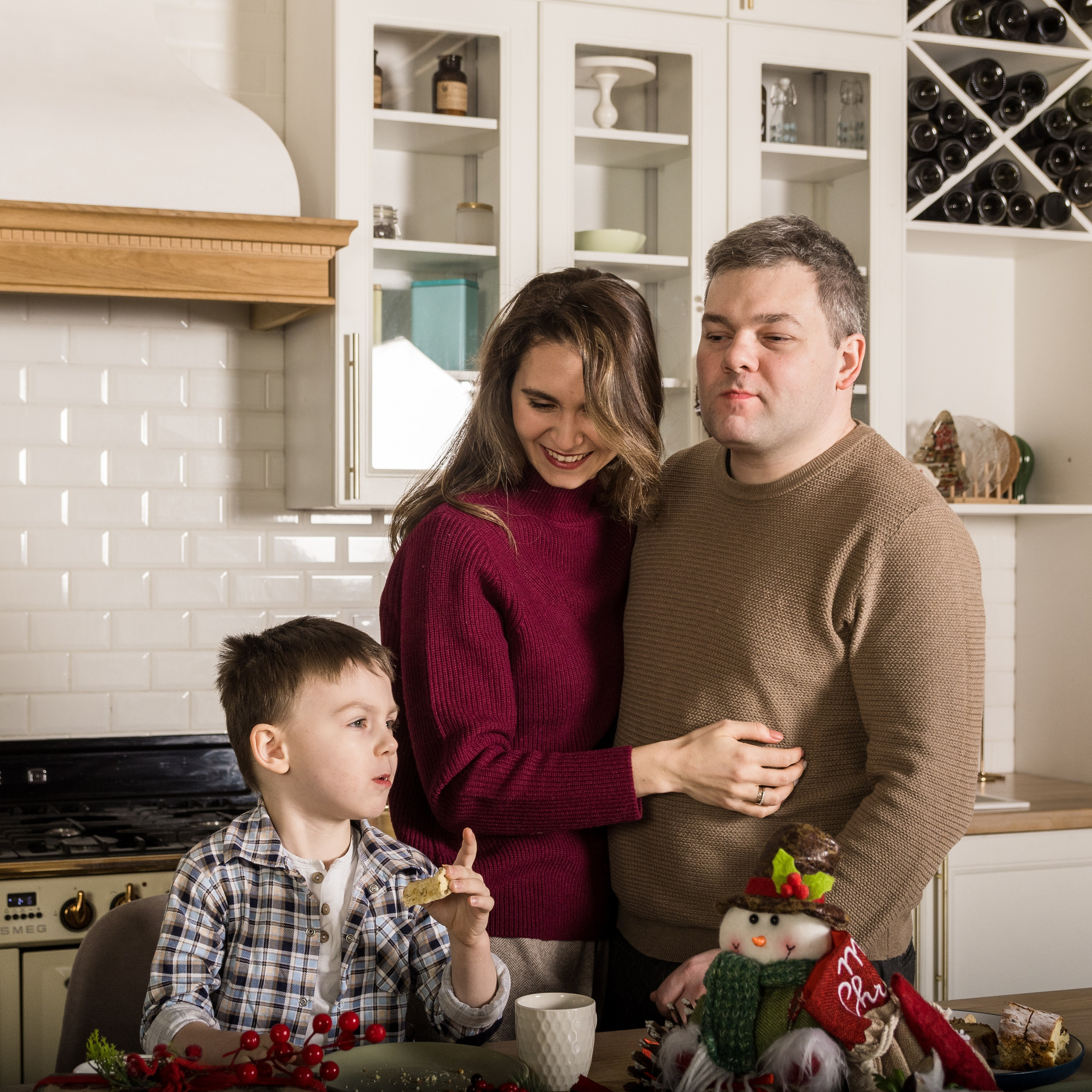 Семейные студийные фотосессии. Семейный и индивидуальный фотограф Life style в Санкт-Петербурге Мария