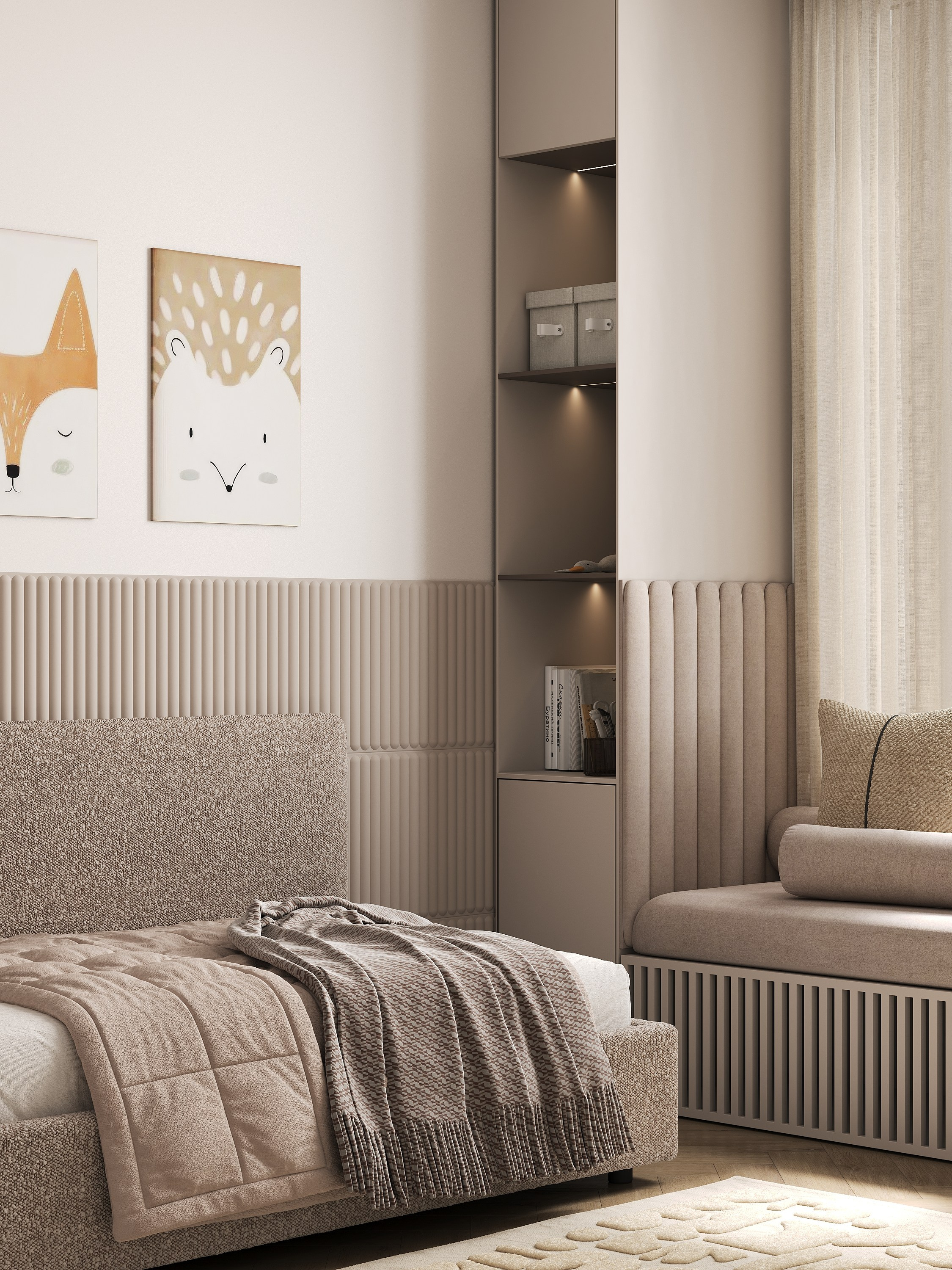 15 m² ДЕТСКАЯ. 3d визуализатор