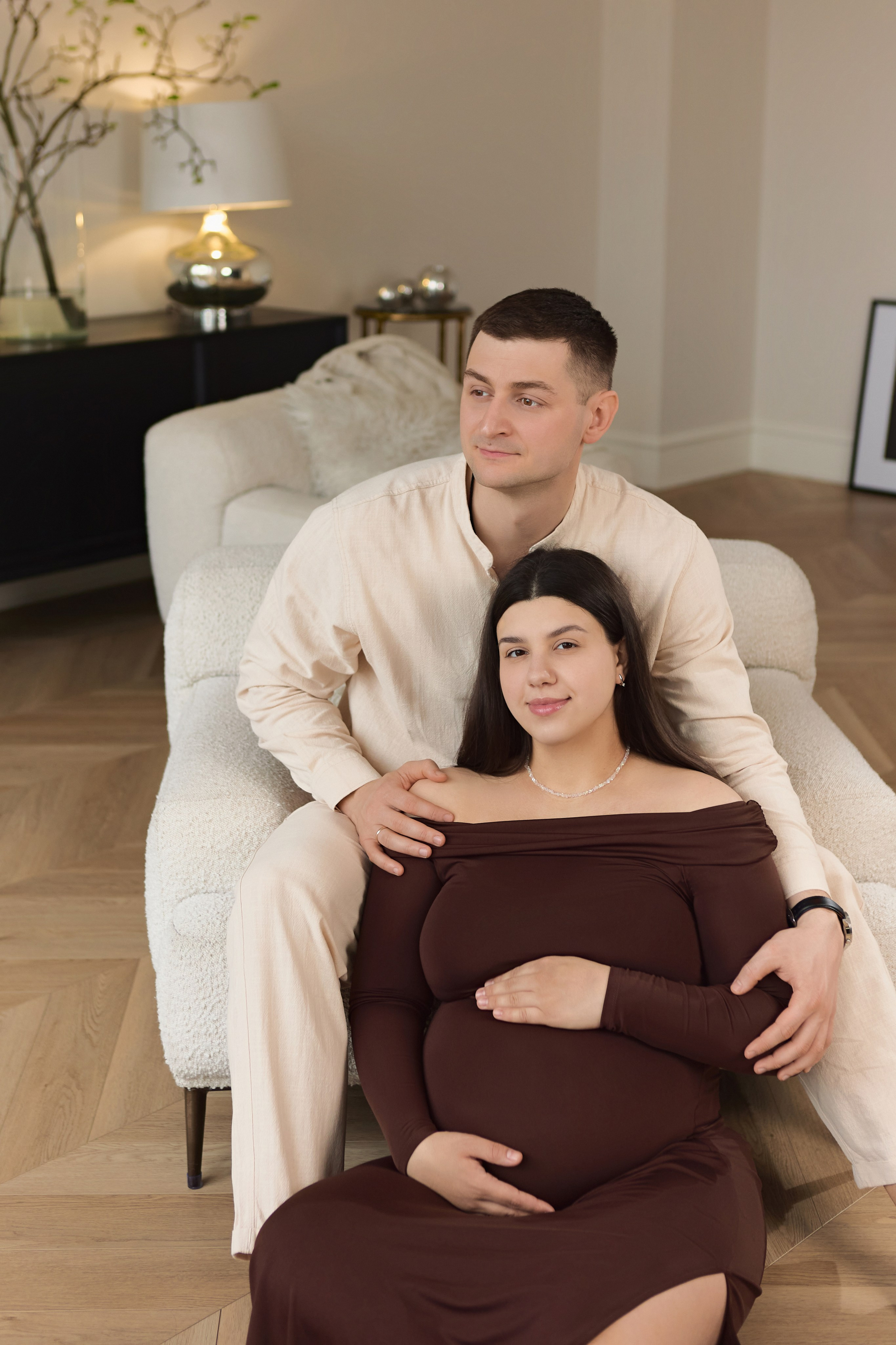 Съемка беременности в фотостудии Краснодар