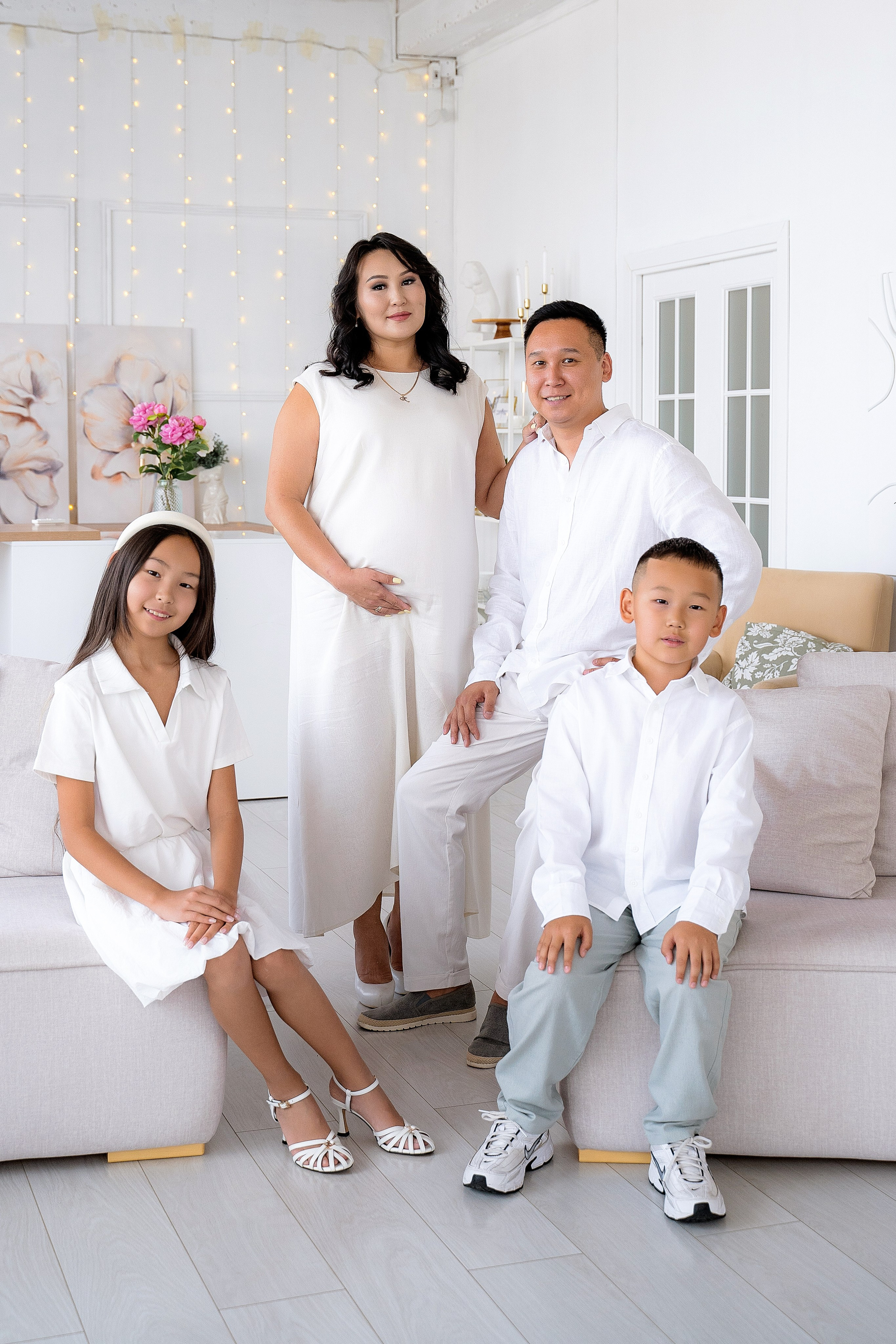 Семейная история. Фотостудия Малина в городе Улан-Удэ. Фотограф Ирина Жарникова