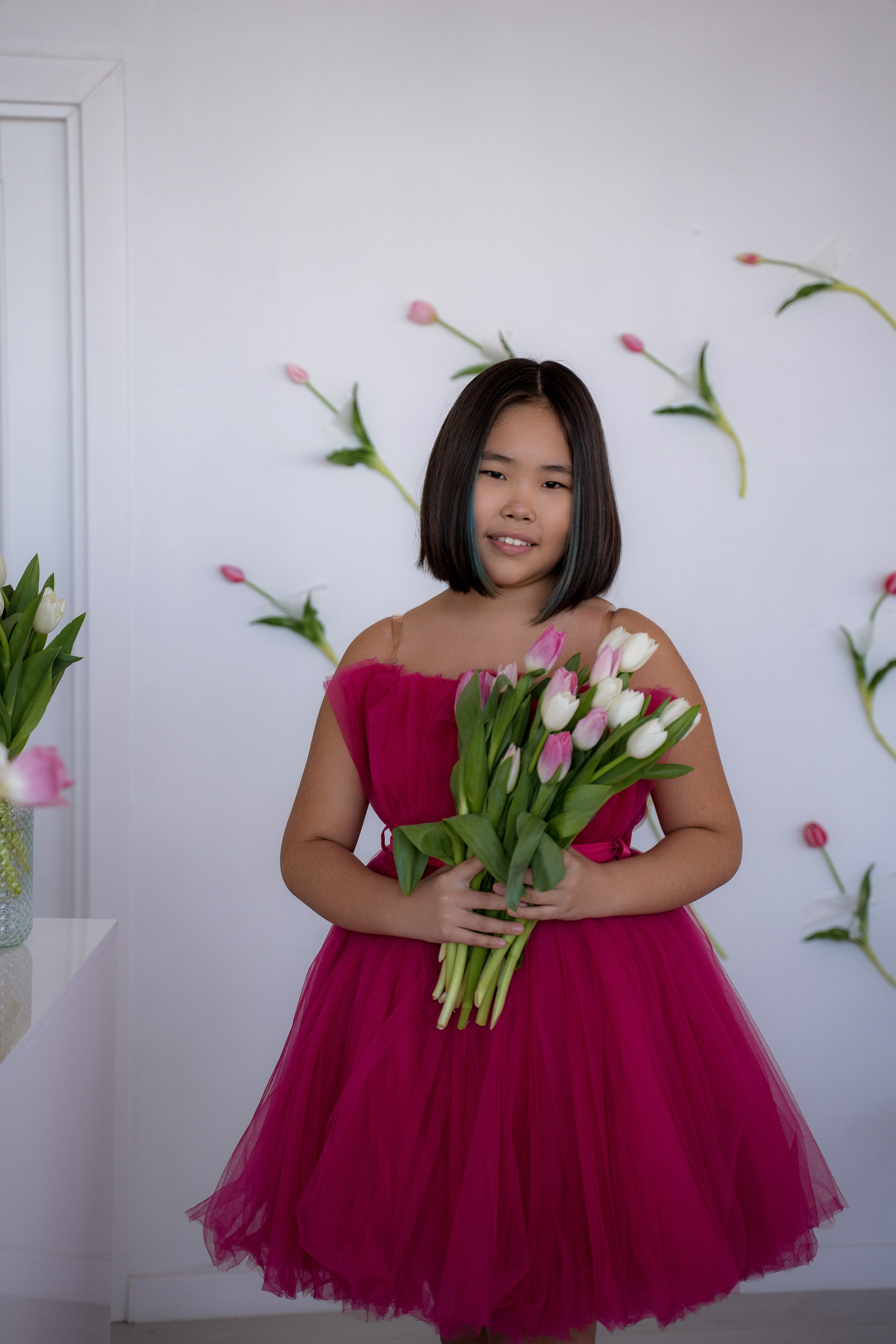 Тюльпановое настроение. Фотостудия Малина в городе Улан-Удэ. Фотограф Ирина Жарникова