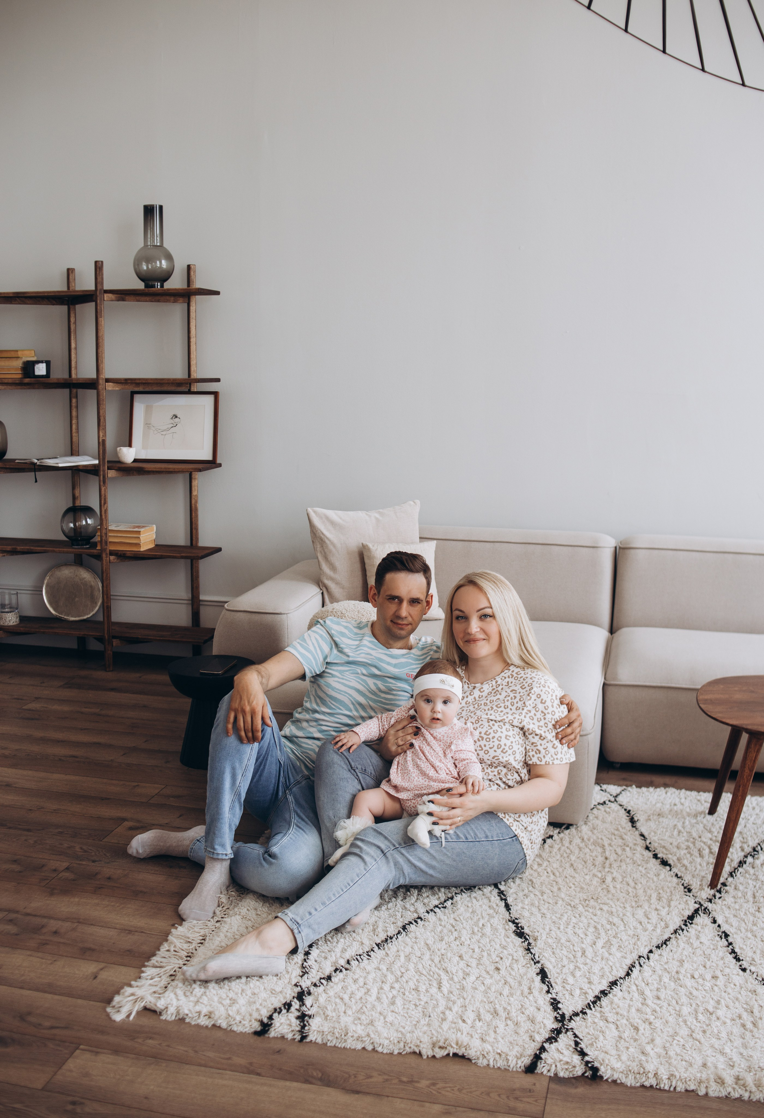 Оля с семьей. Фотограф Брянск