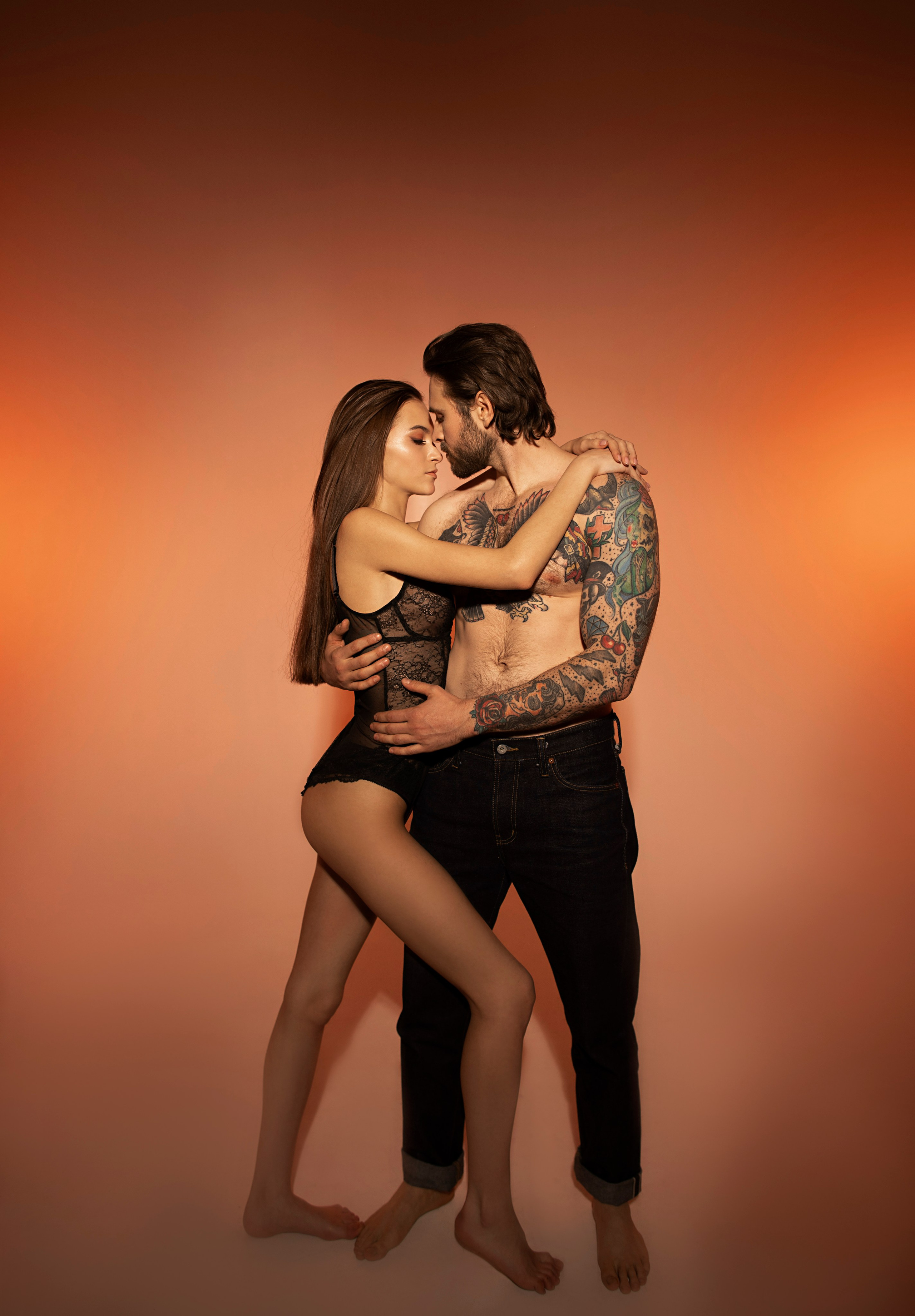 Лавстори в студии. Свадебный и семейный фотограф Москва Назарова Ольга