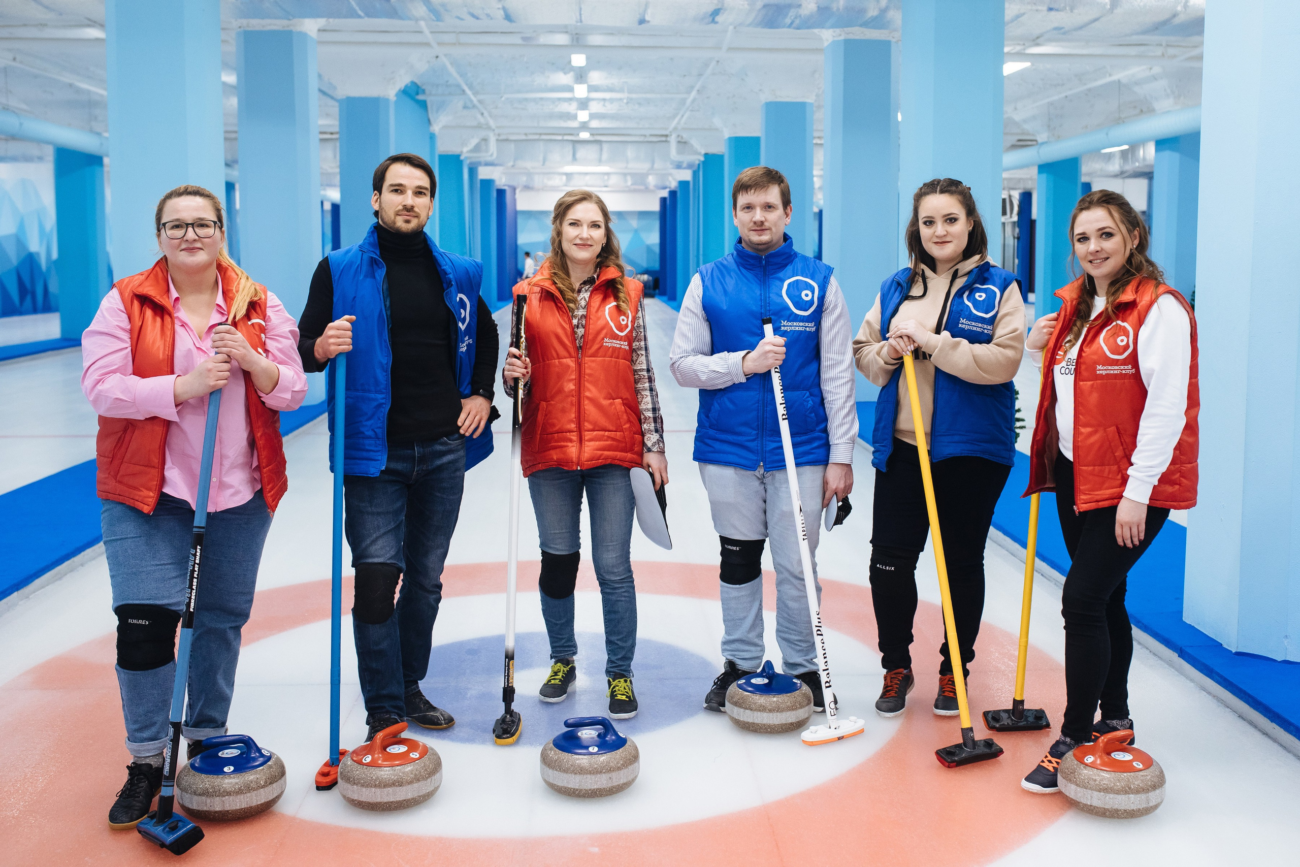 Корпоратив в кёрлинге. Свадебный и семейный фотограф Екатерина Иванова