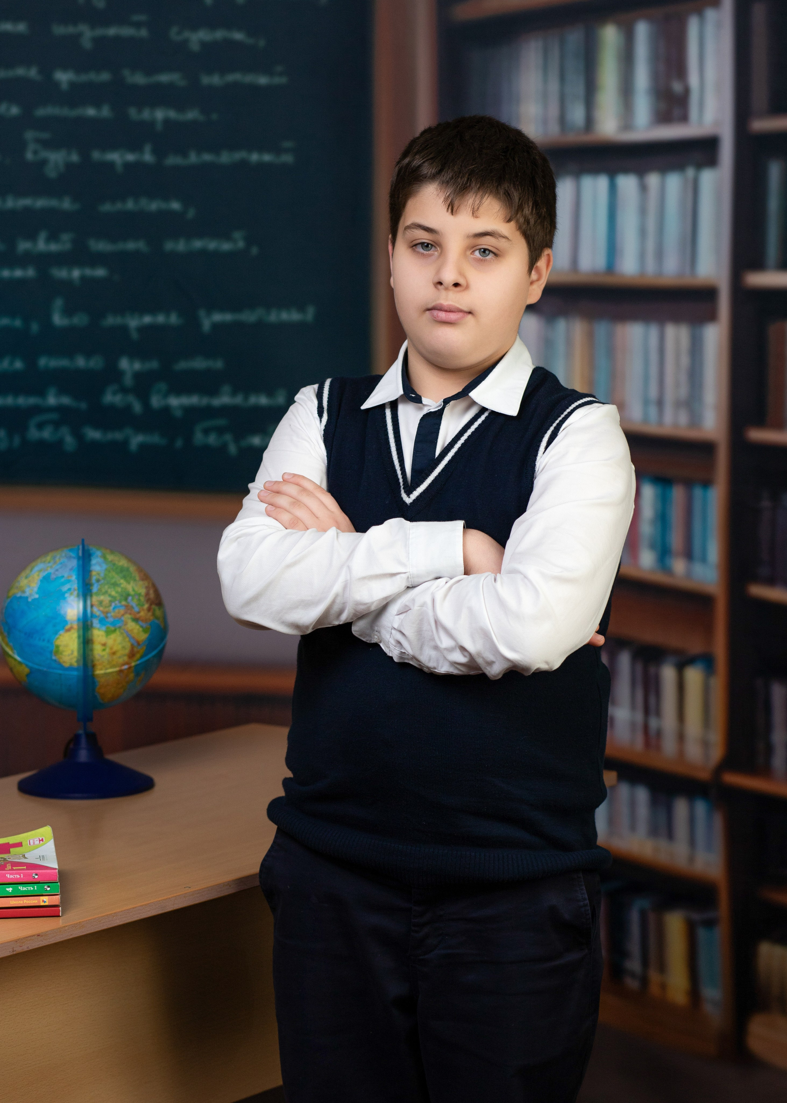 Детский портрет. Выпускная фотография. Начальная школа 4 класс
