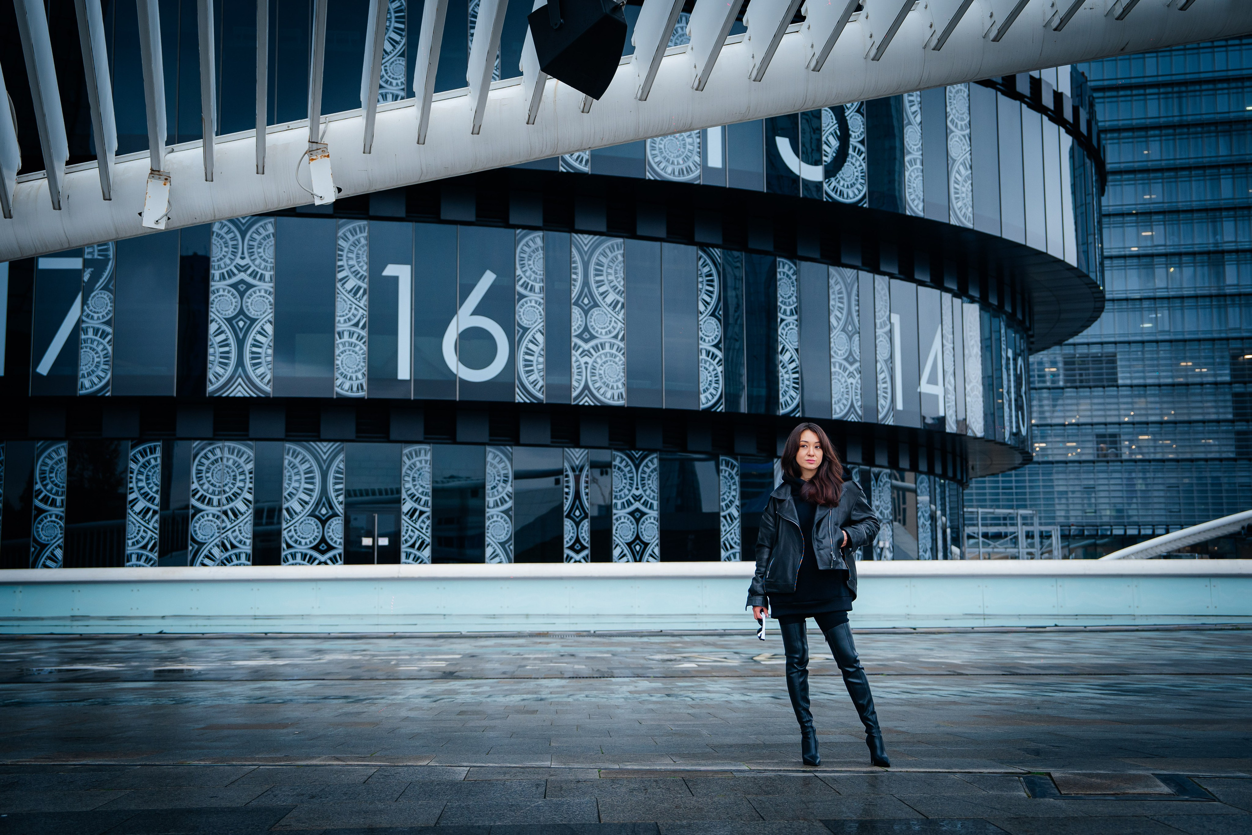 Лера — Moscow City. Фотограф в Москве Екатерина Карягина