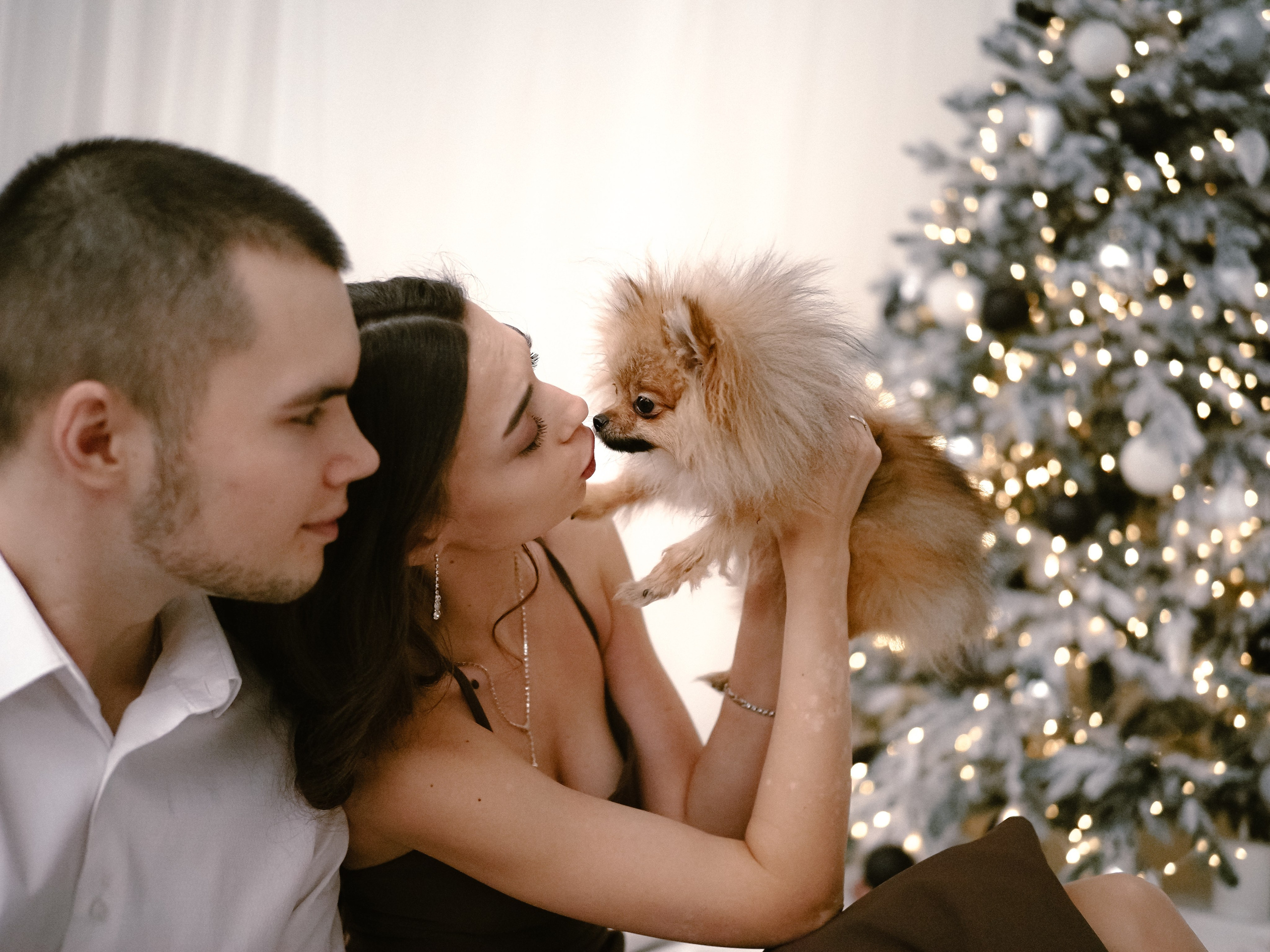 Нежные новогодние. Фотограф Рязань. Семейный Свадебный фотограф