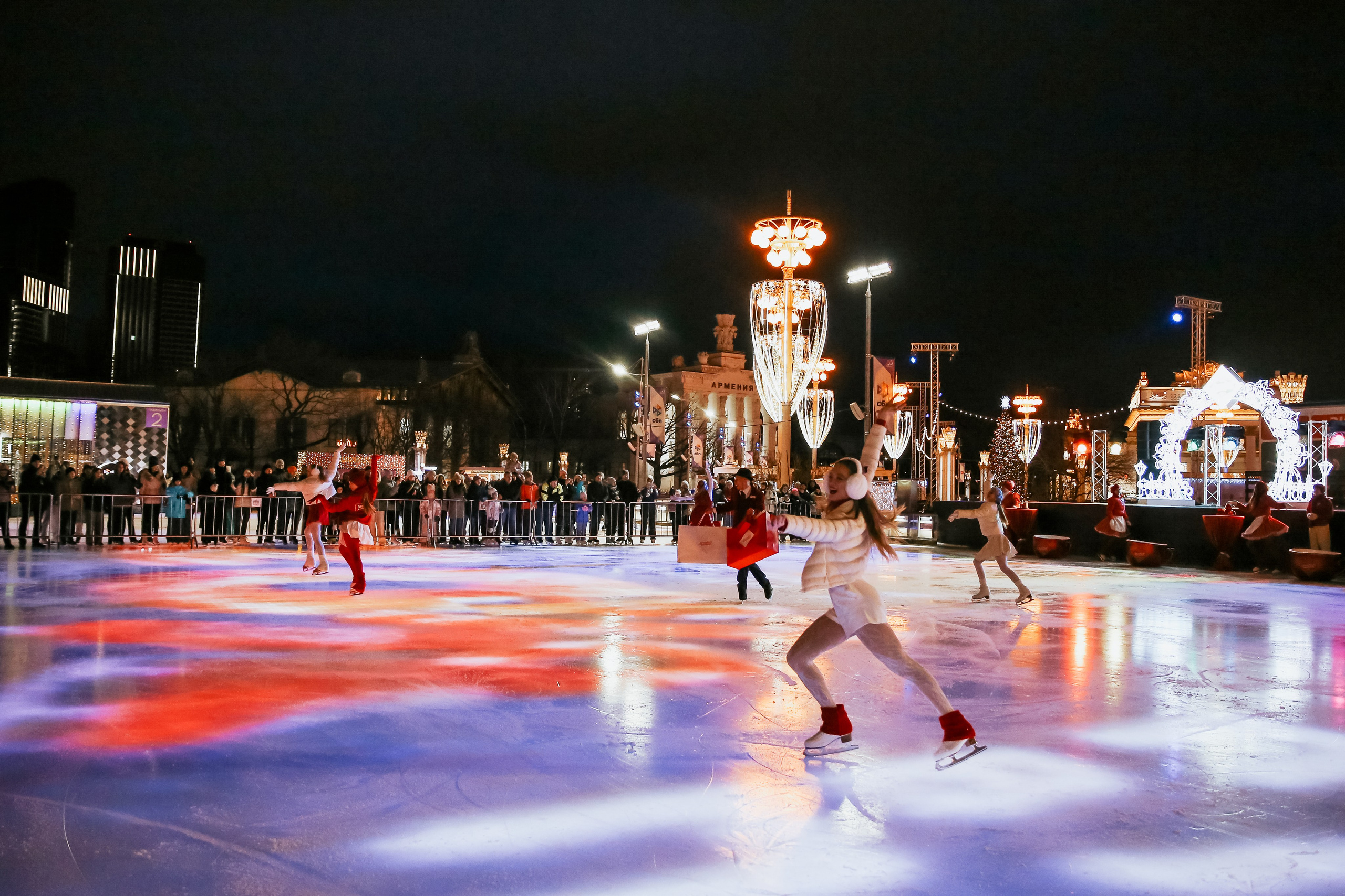 Ледовое шоу ВДНХ проект Московское чаепитие. Фотограф и видеограф Анна Домашенко