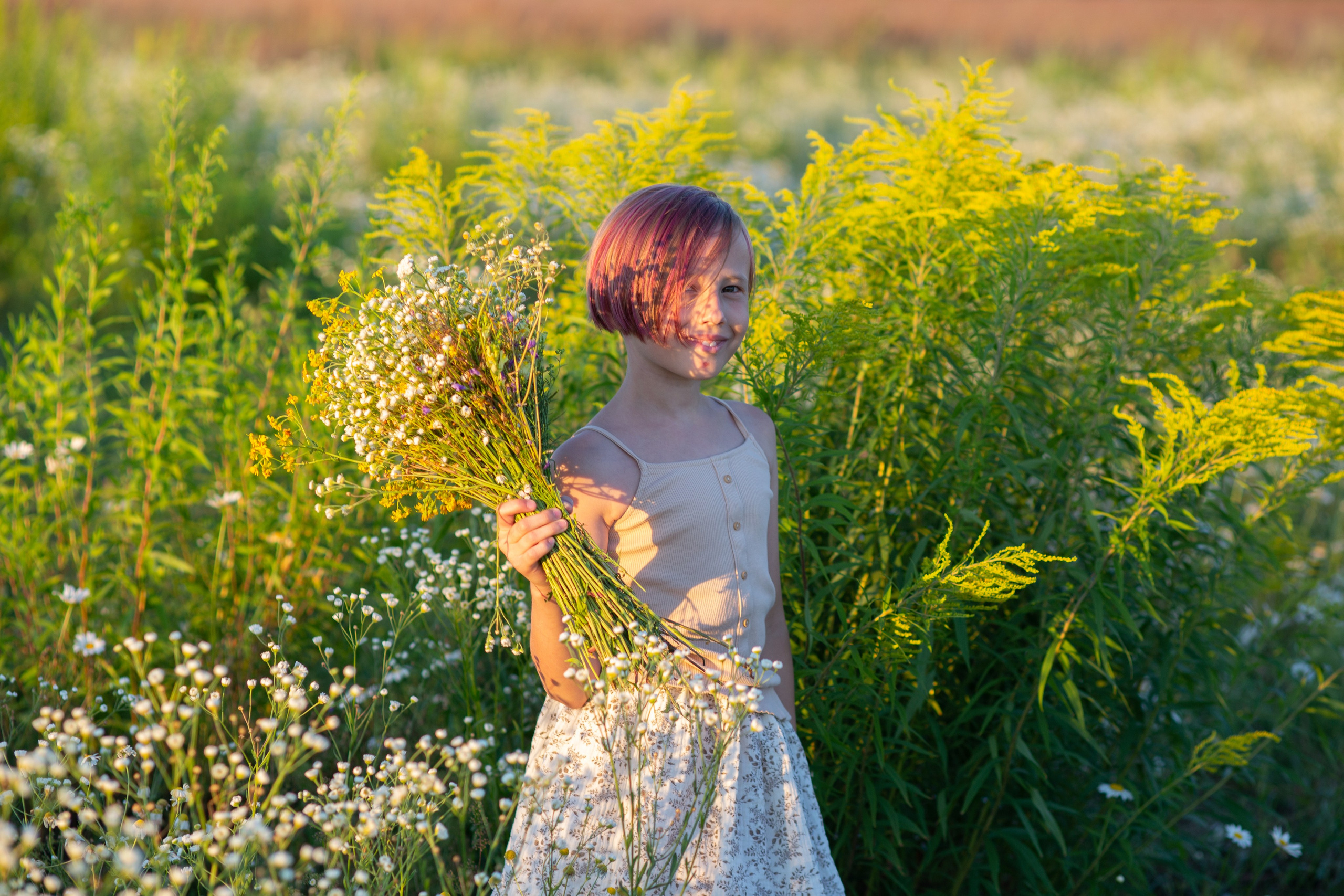 Фотосессия в ромашках. Галина Шарапова Детский и семейный фотограф Москва