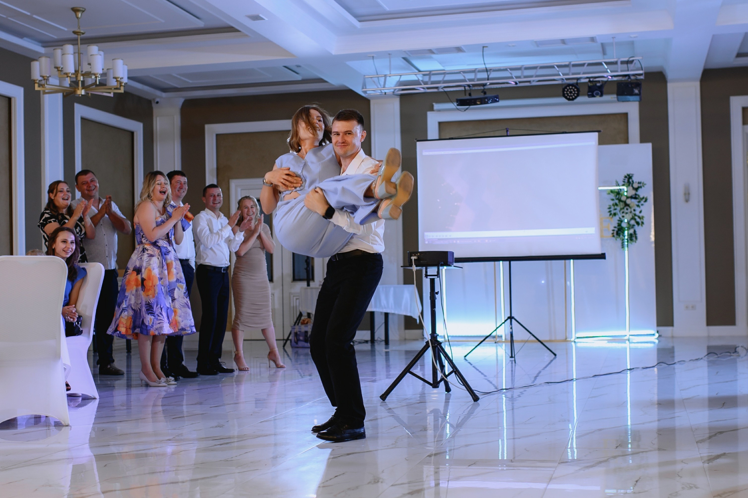 Репортажные моменты. Свадебный банкет. Фотограф Котова Валентина