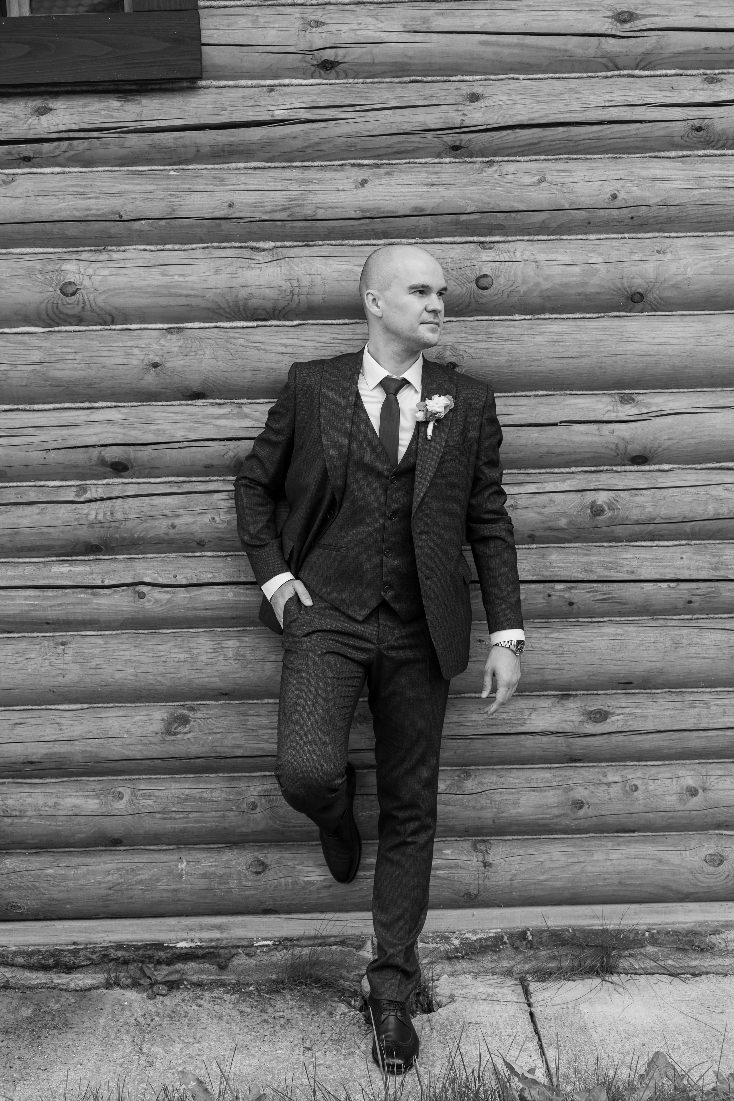 Полина и Дмитрий, загородный клуб «Барин», ЗАГС в г. Пушкино. Свадебный и репортажный фотограф (Москва, Королев и другие)