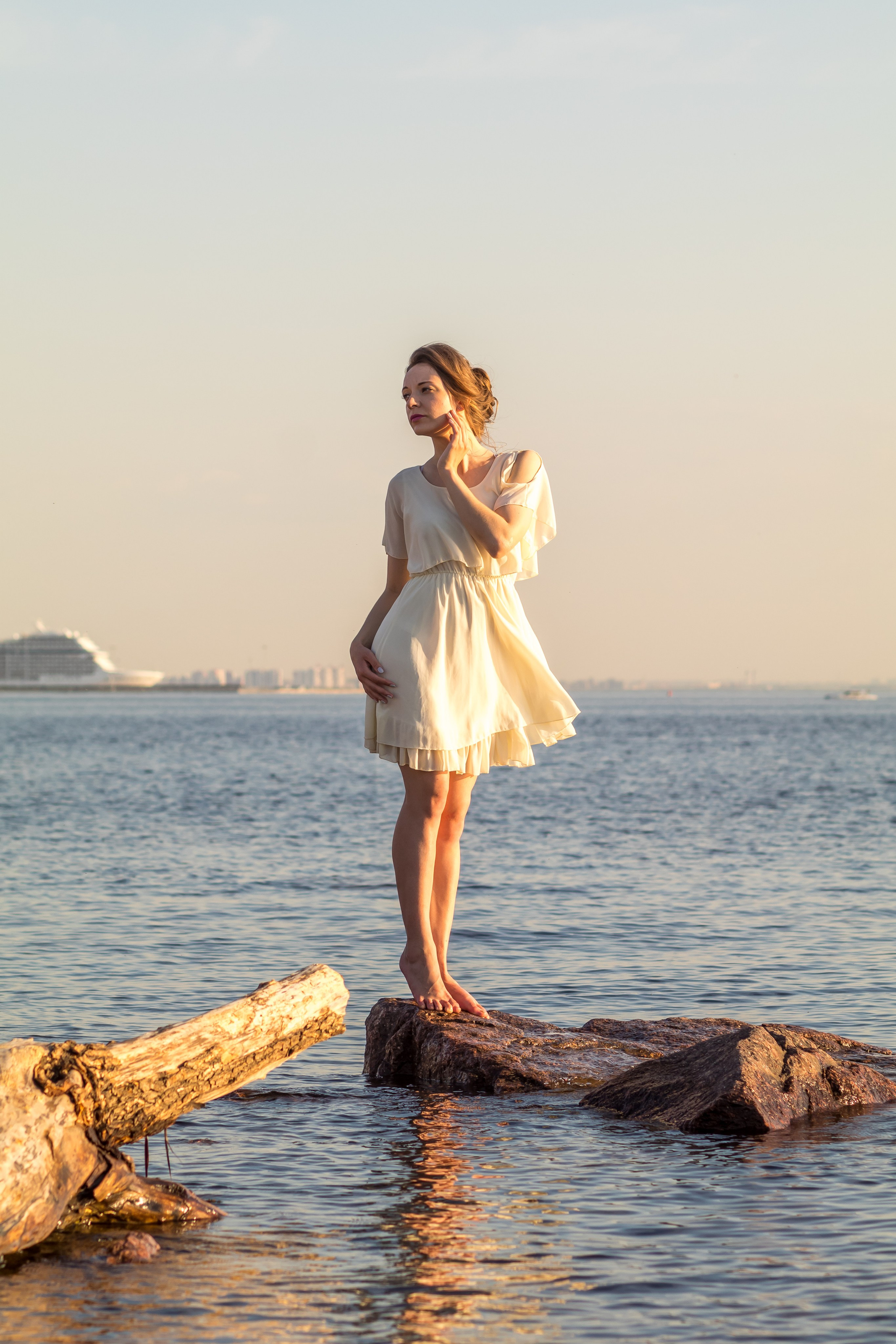 Лиза. Залив. Портретный фотограф в Санкт-Петербурге Александр Быстрицкий
