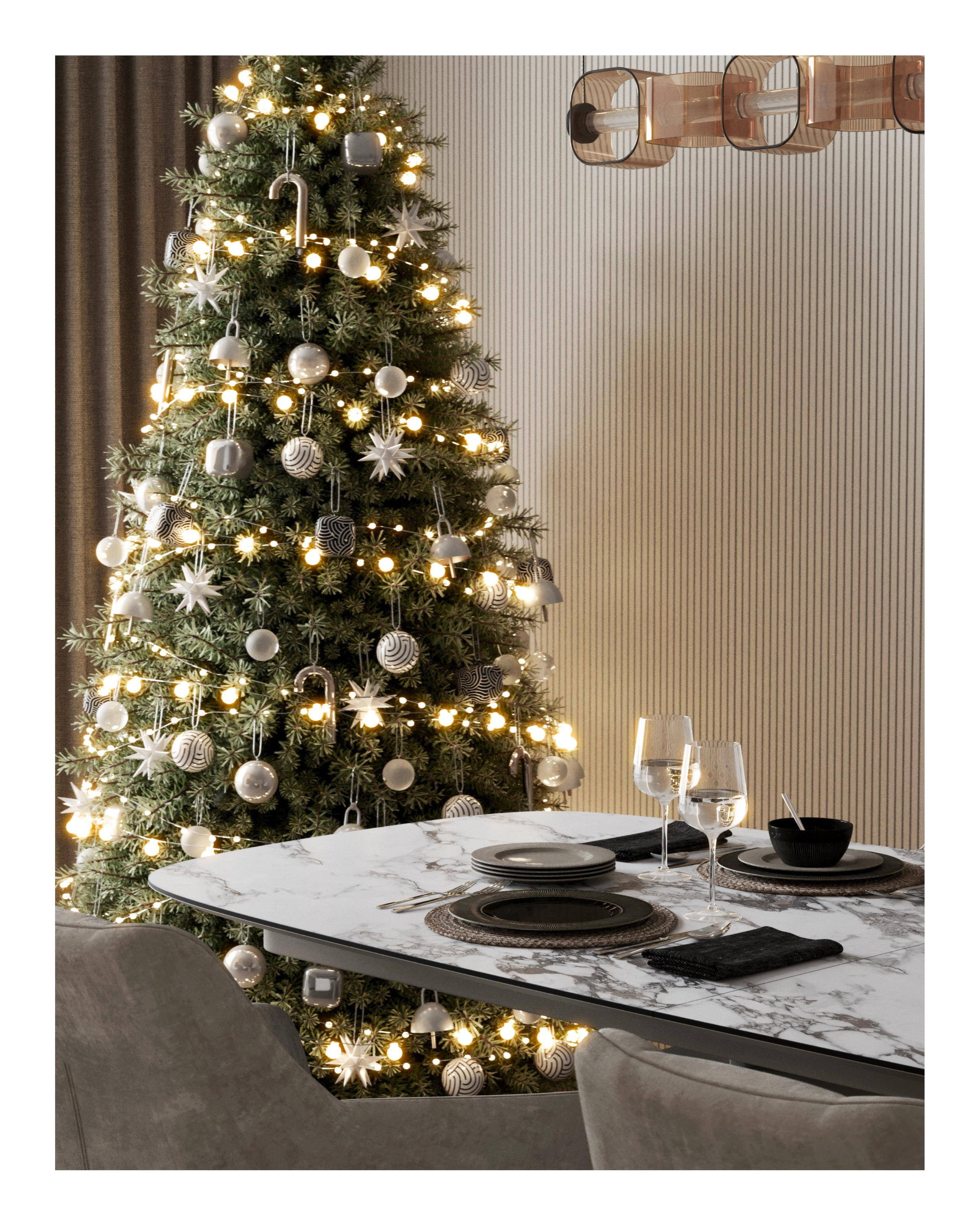 Apartments in Petrovskaya Dominanta, Saint Petersburg. Cg artist Shchapov Dmitry