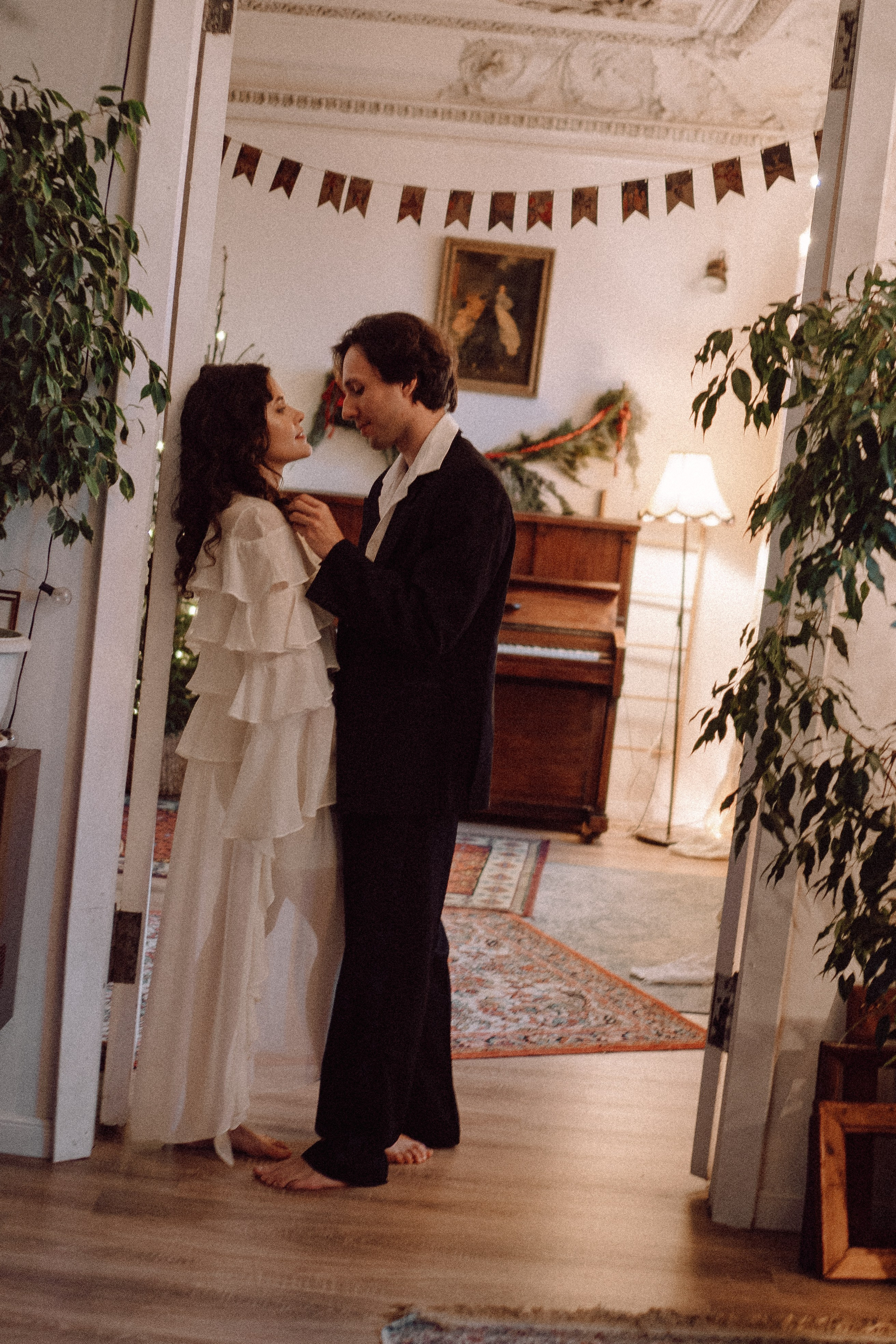 УТРО ЖЕНИХА И НЕВЕСТЫ В ФОТОСТУДИИ И ОСНОВНАЯ ФОТОСЕСИСИЯ ЗИМОЙ. Профессиональный фотограф, Санкт-Петербург — Виктория Богомолова