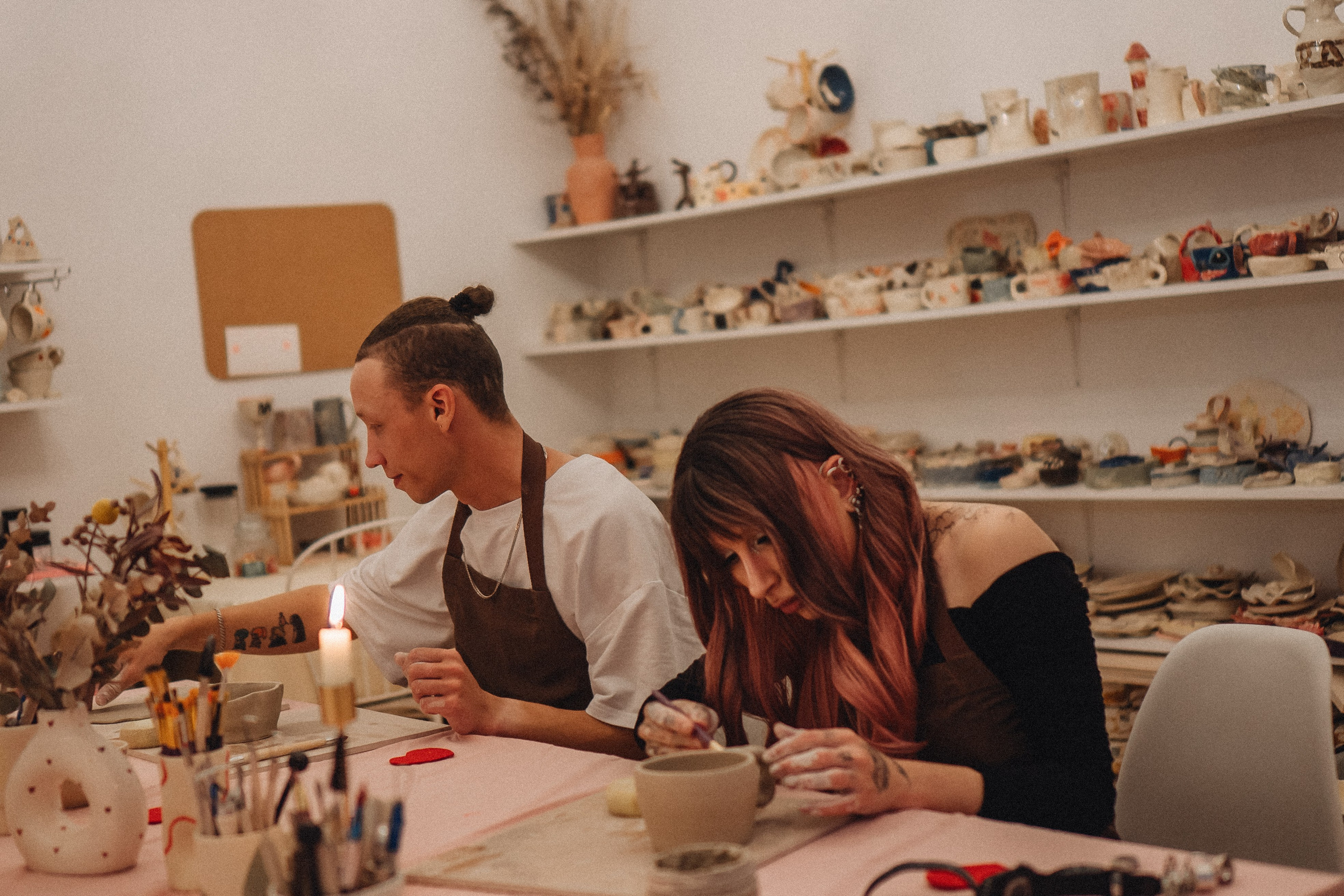 СВИДАНИЕ В ГОНЧАРНОЙ МАСТЕРСКОЙ. Профессиональный фотограф, Санкт-Петербург — Виктория Богомолова