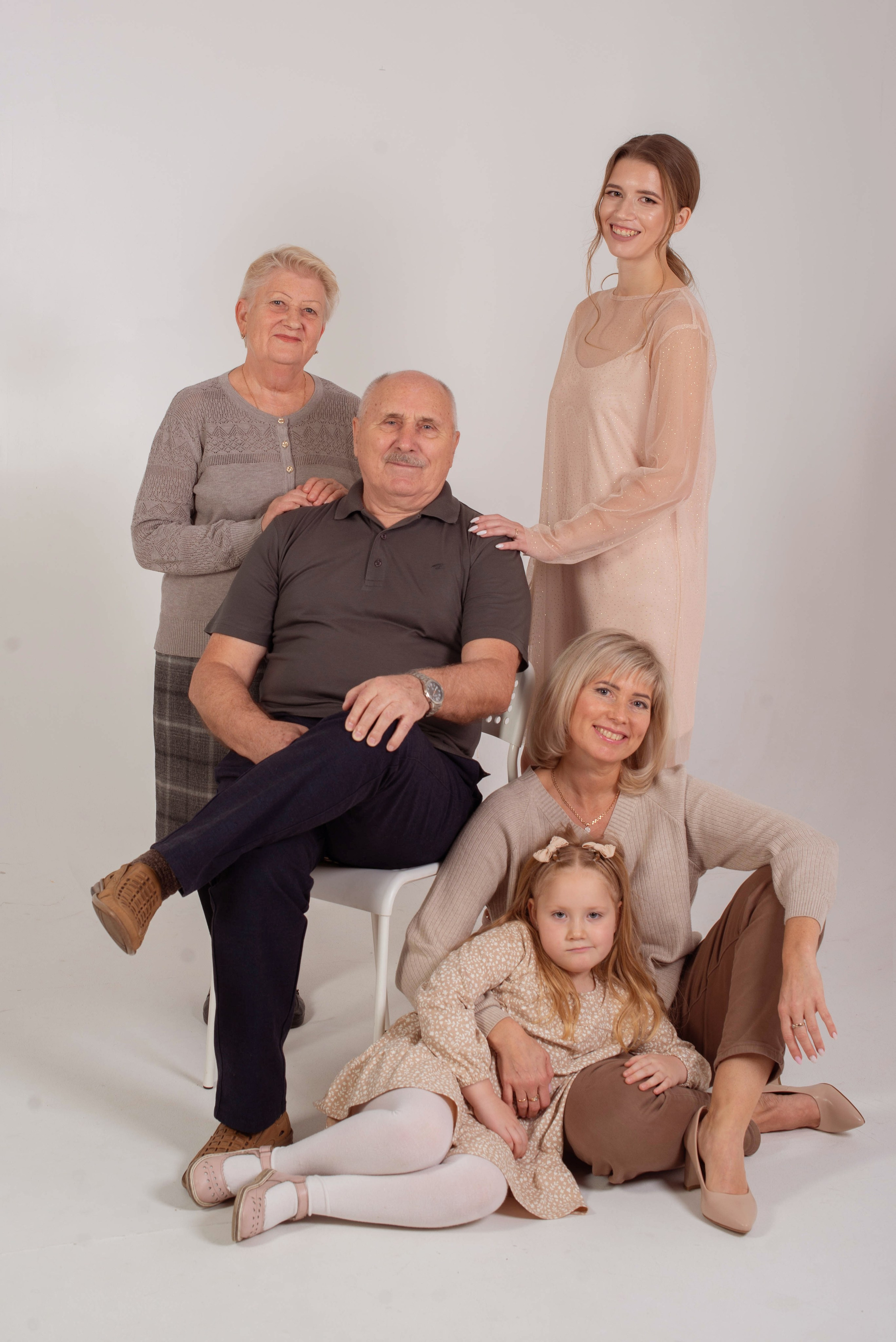 Съемки большой семьи. Семейный и детский фотограф в Юрге Альфия Опарина