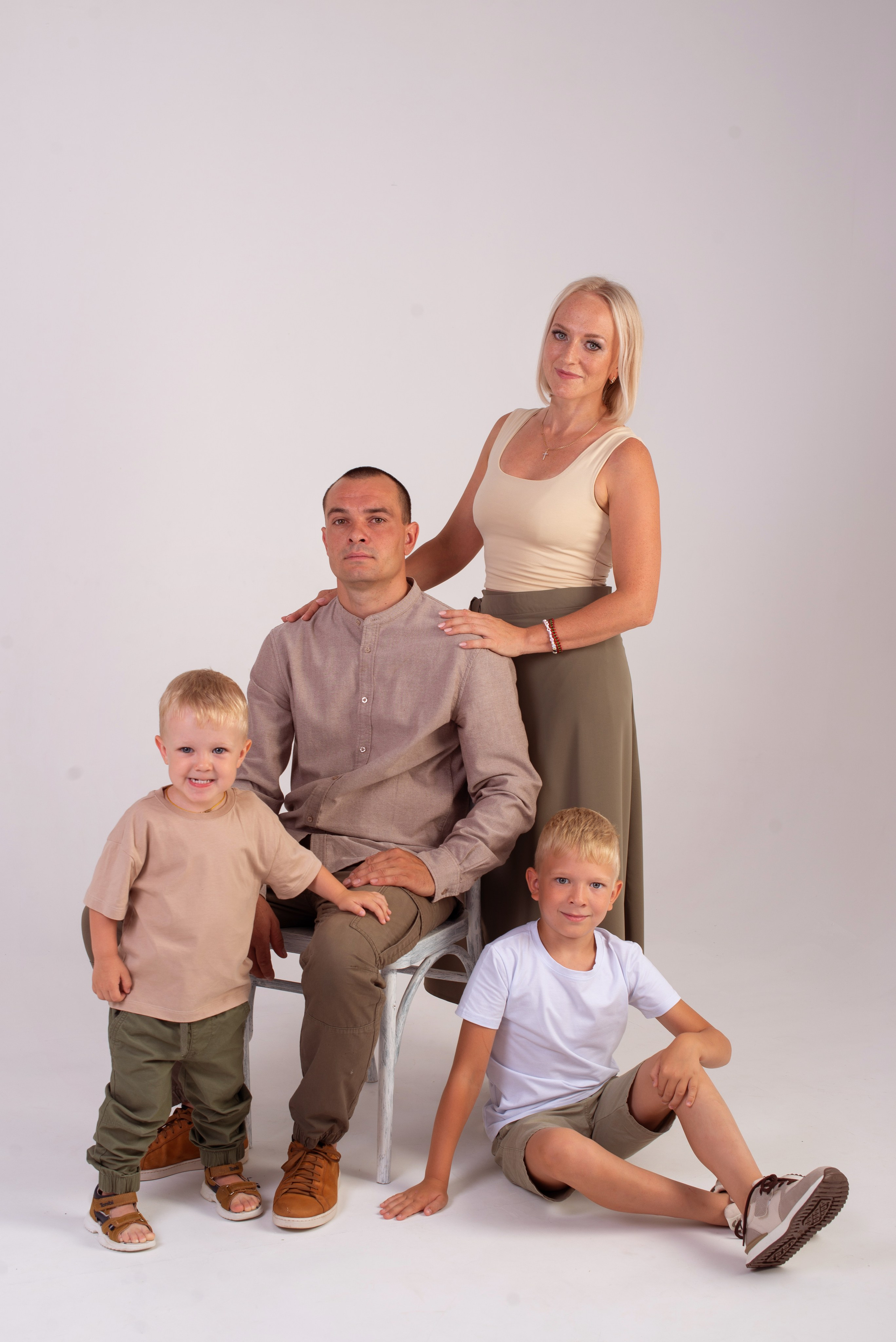 Съемки большой семьи. Семейный и детский фотограф в Юрге Альфия Опарина