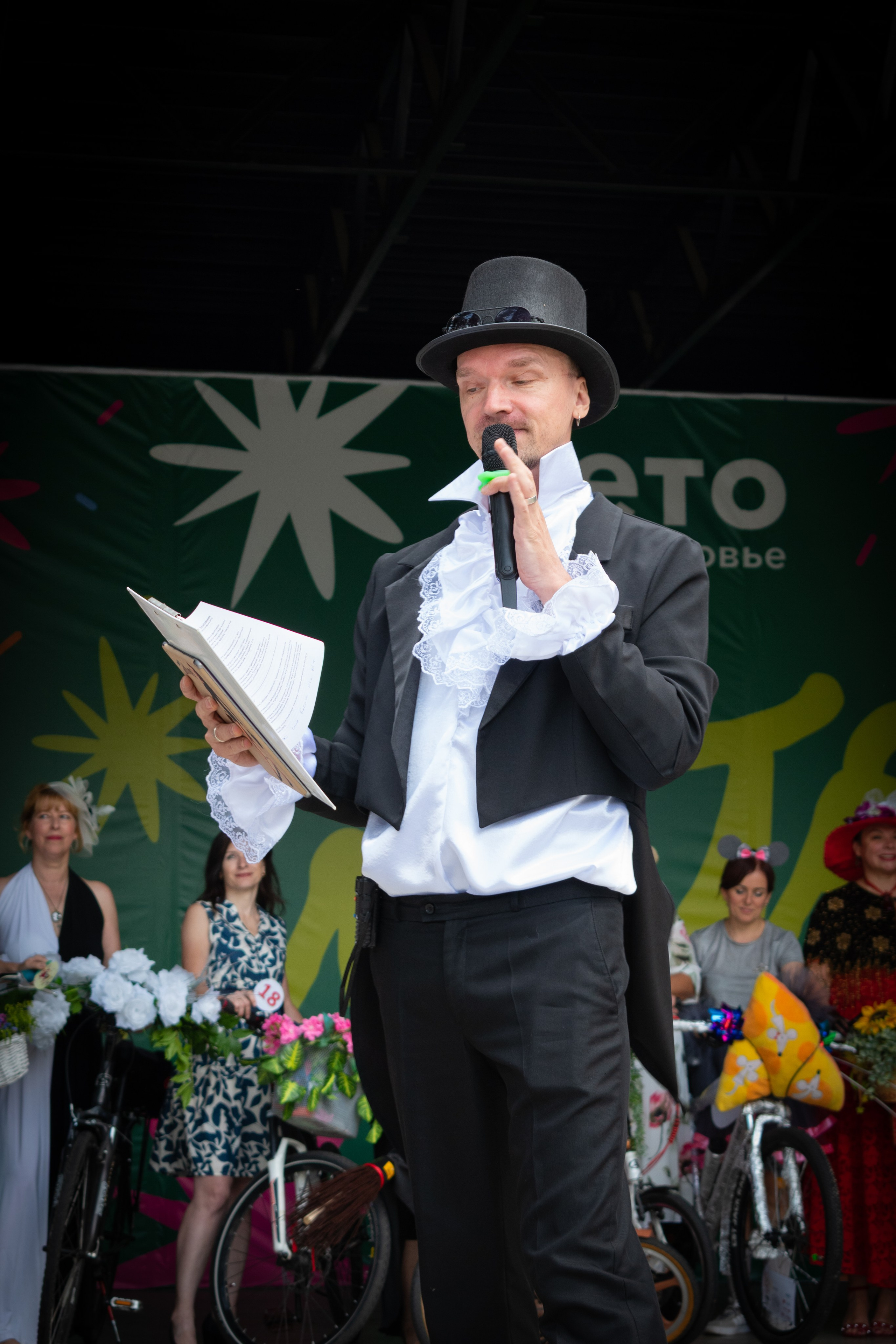 «Леди на велосипеде» — велопробег по г. Жуковскому 2025. Репортажный фотограф Сыбер Мартти