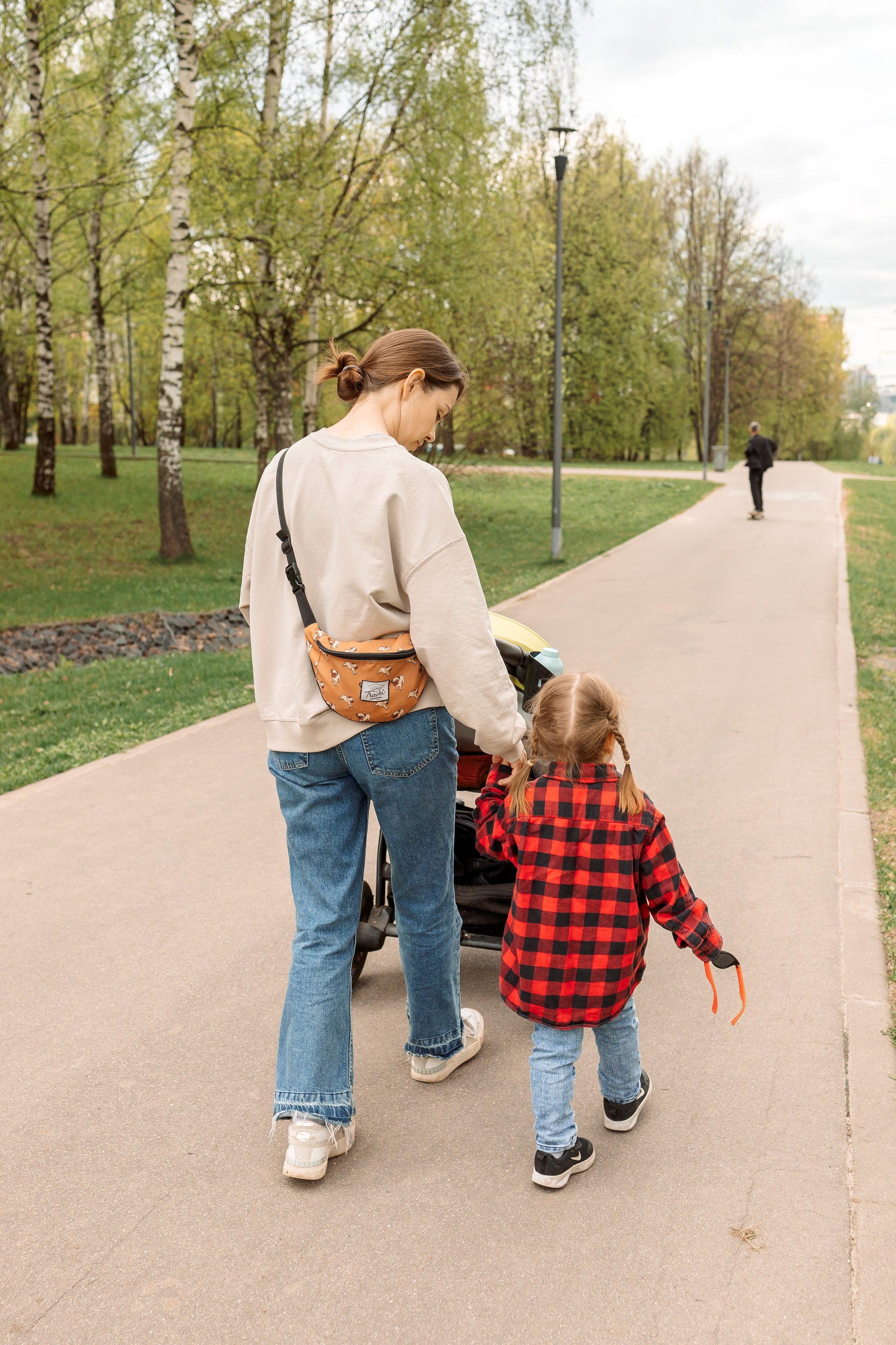 Прогулка в парке Москвы