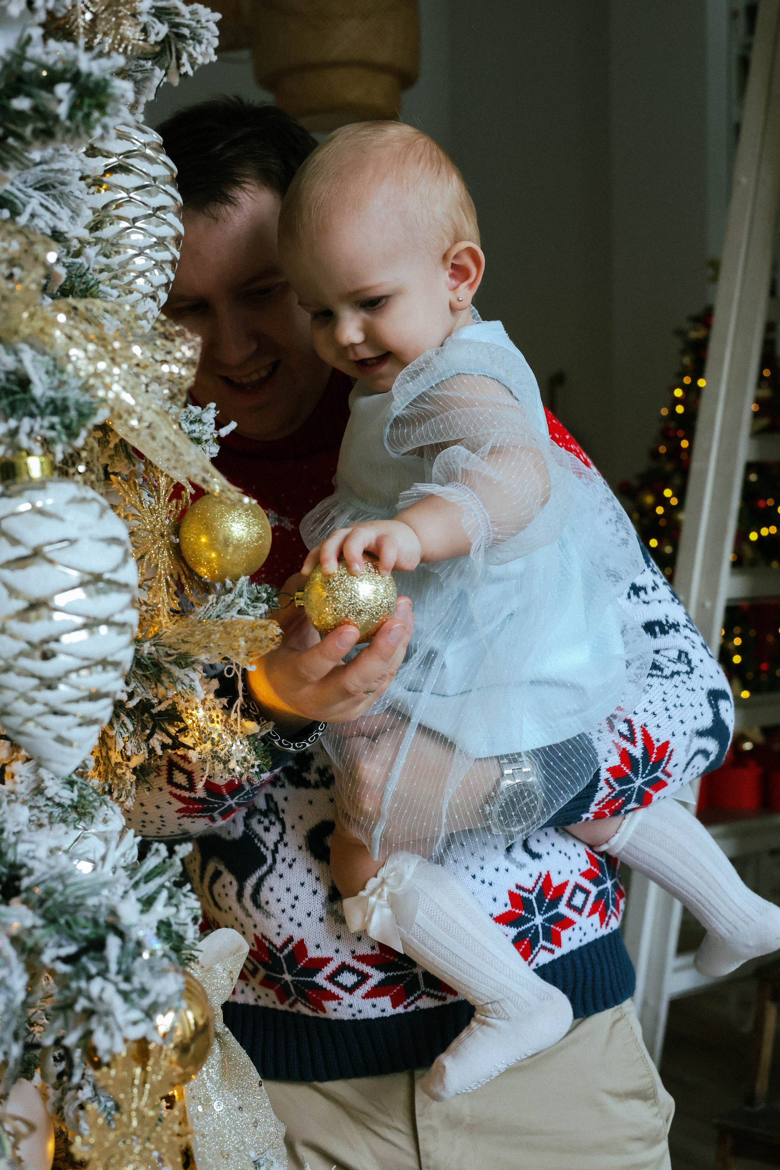 Новогодняя история «Ирина и ее семья». Фотограф в Москве Анастасия Калинина