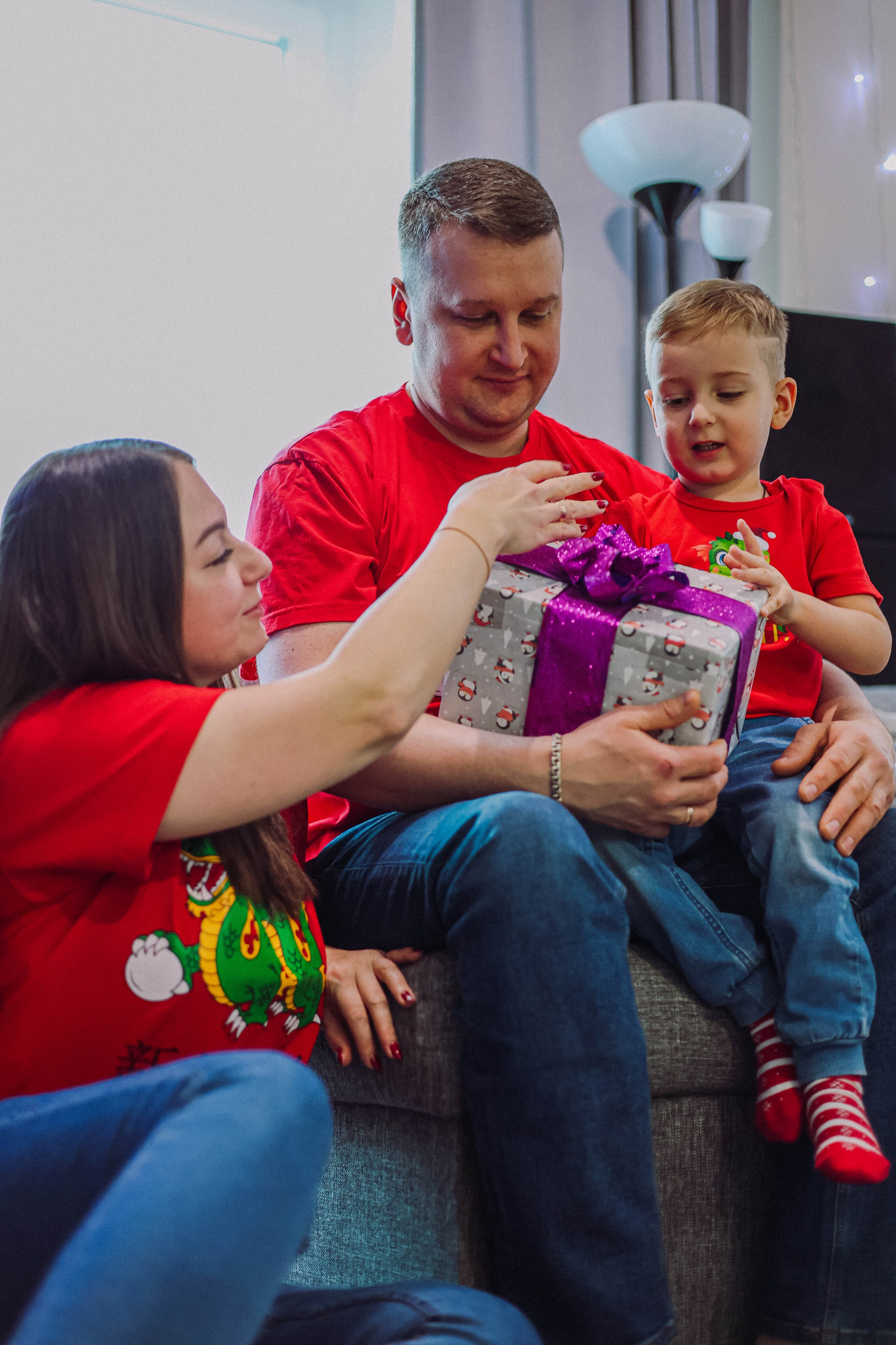 Домашняя история «Алла и ее семья». Фотограф в Москве Анастасия Калинина