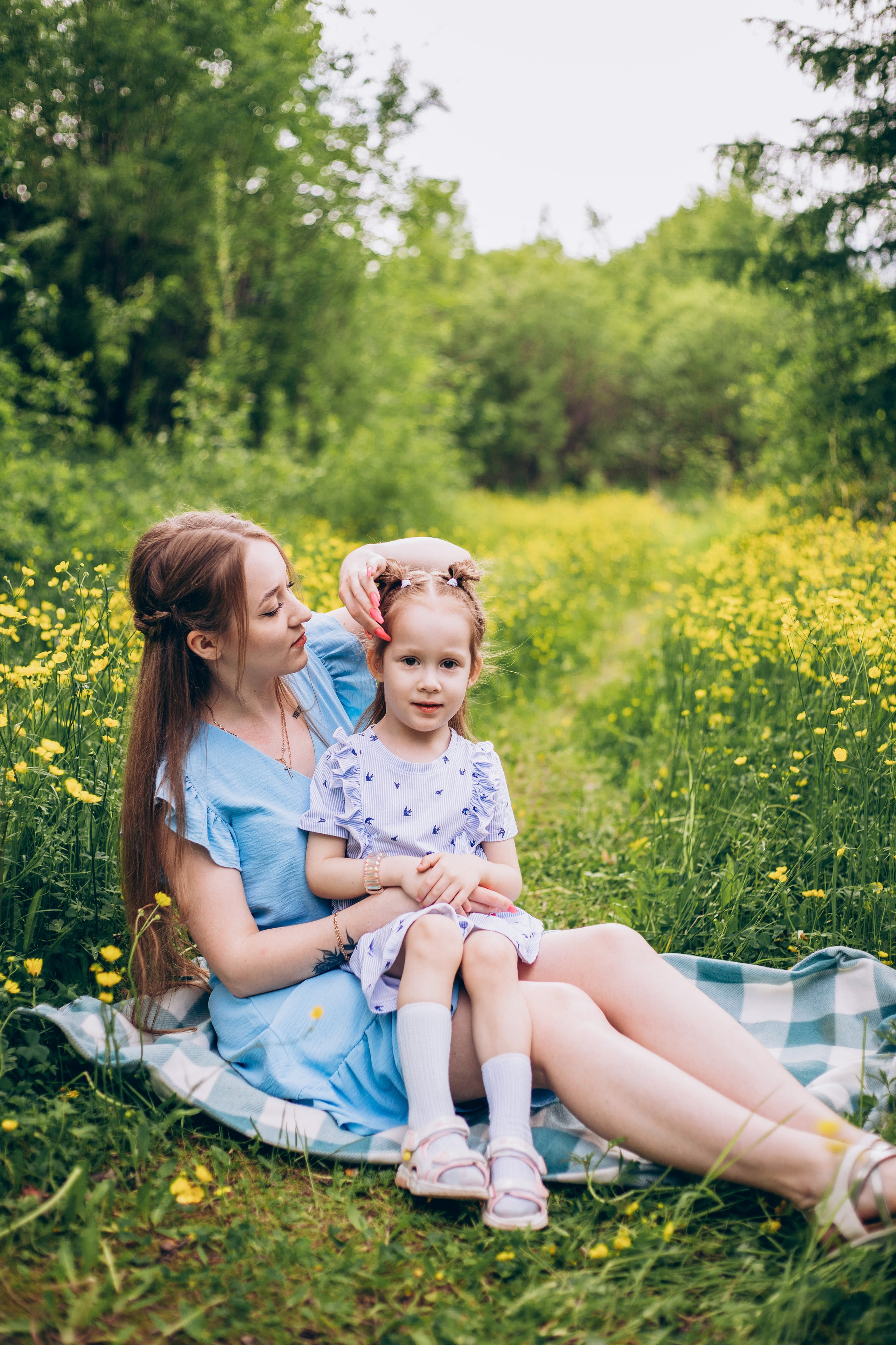 Маша и Алиса. Семейный и детский фотограф город Тында Дарья