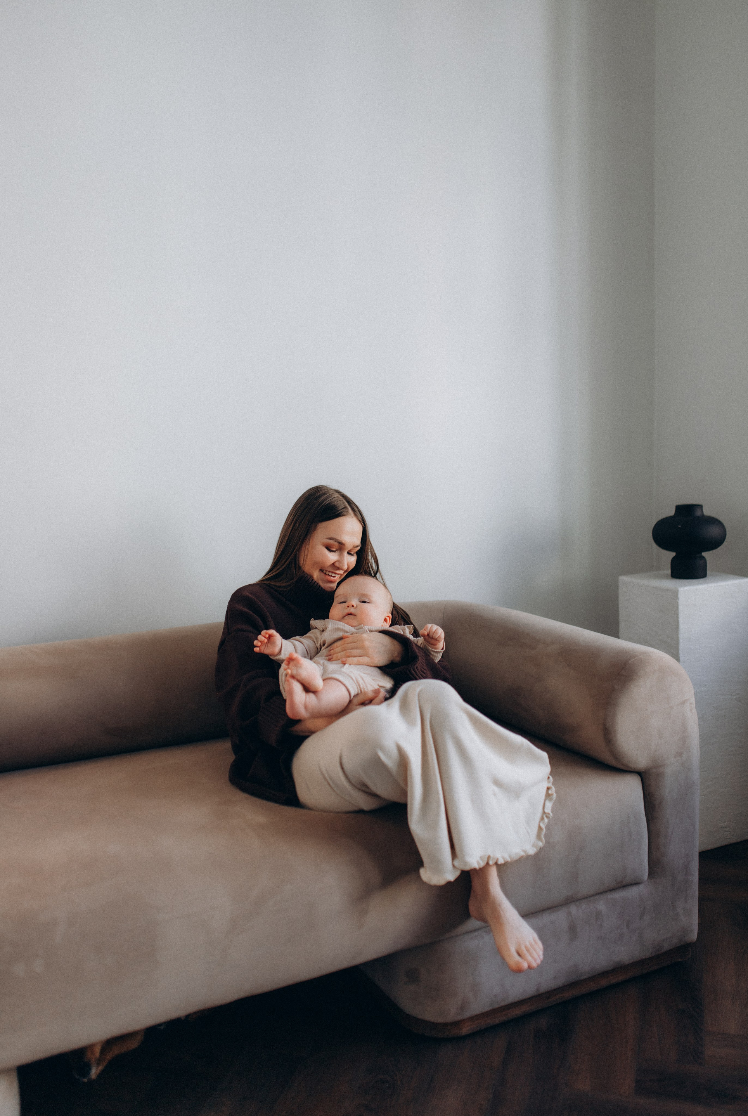 Малышке Милене полгода. Фотограф Винокурова Кристина в Санкт-Петербурге