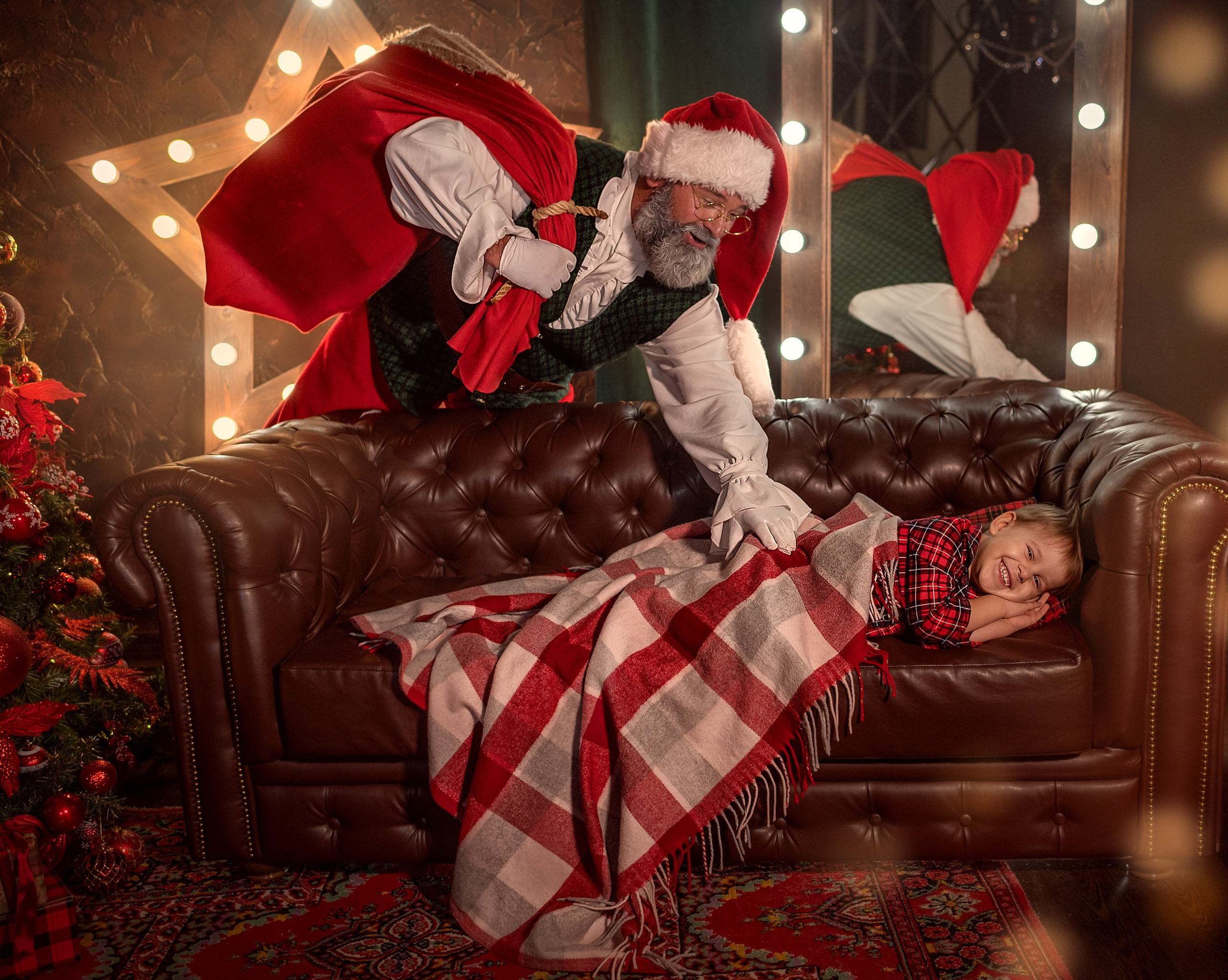 ВСТРЕЧА С САНТОЙ. Семейный фотограф Екатеринбург Лора Мур