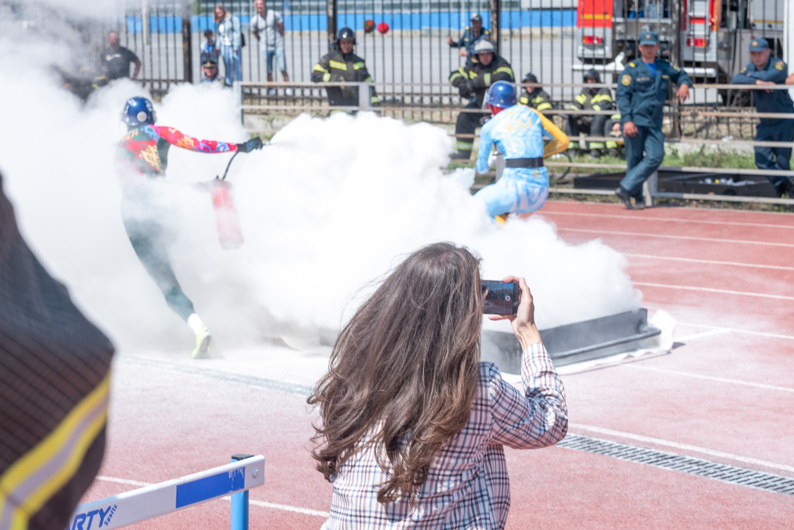 Пожарно-спасательные забеги. Фотограф Алеся Груздо Волгоград