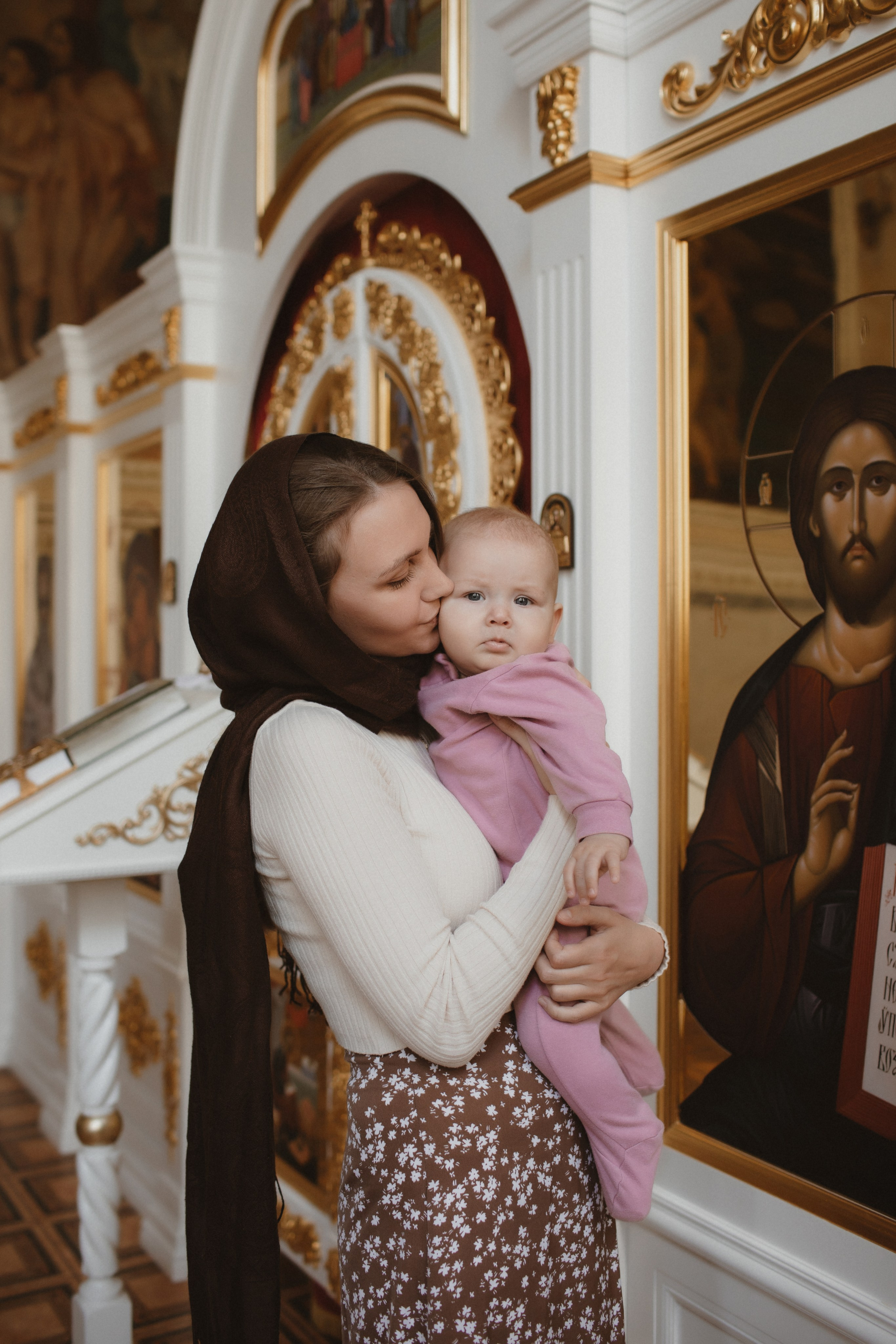 Крещение. Семейный фотограф в Челябинске Ксения Зубкова