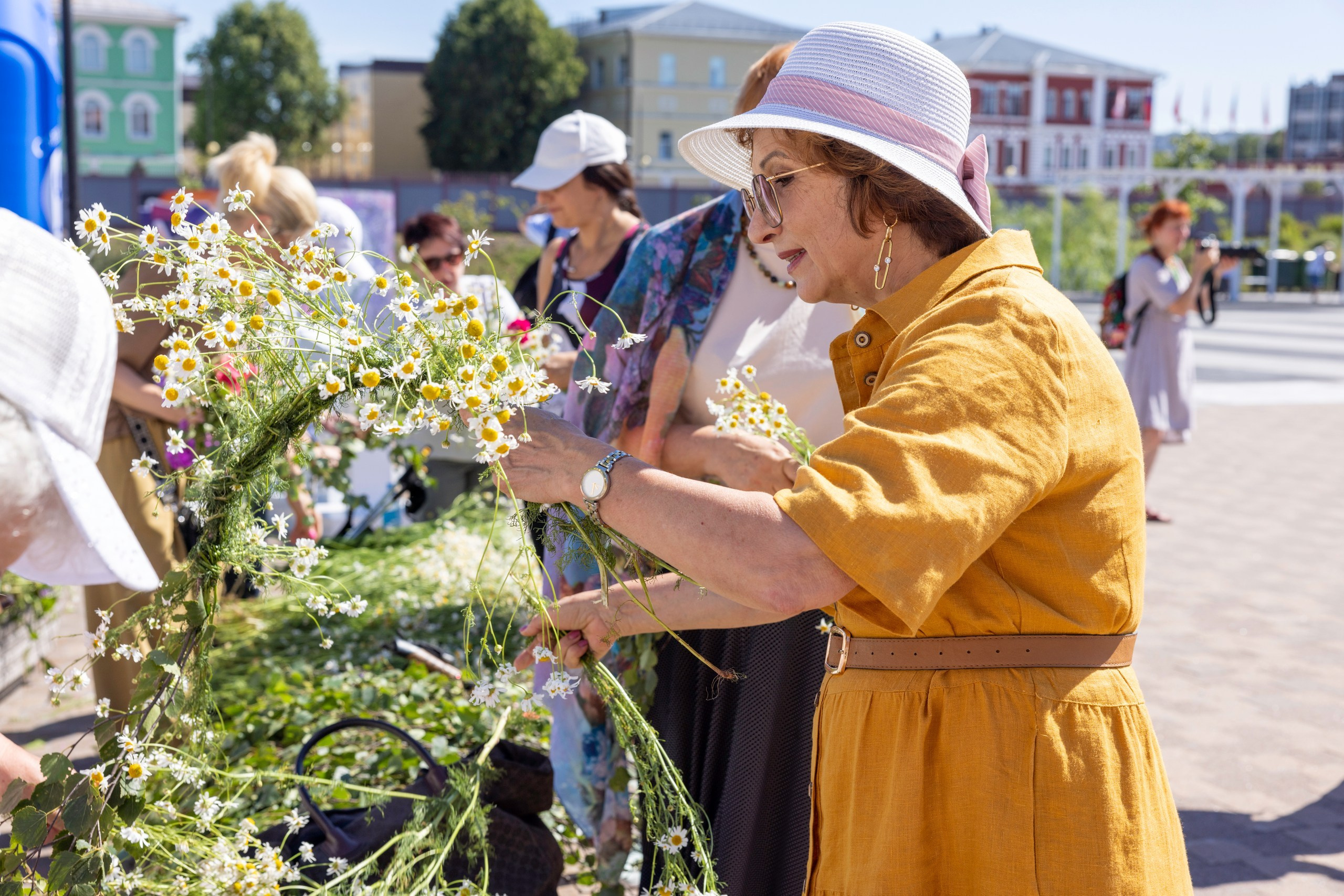 Фестиваль «Ромашковый хоровод». Северная ходьба. Фотограф в Туле Крупский АнДРей. Фотостудия «КАДР71» в Туле