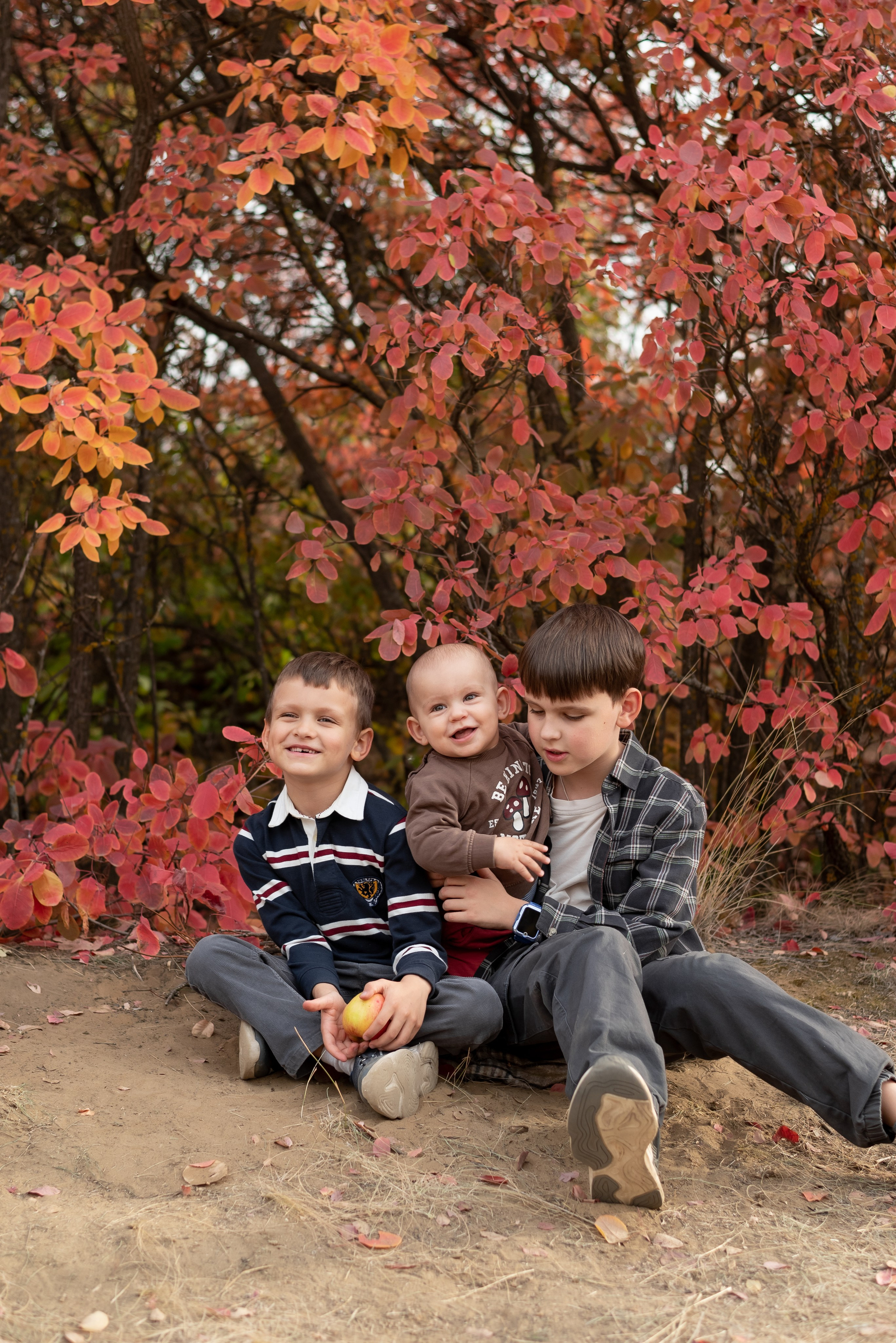 Юля и дети. Семейный фотограф Ирина Сгибнева