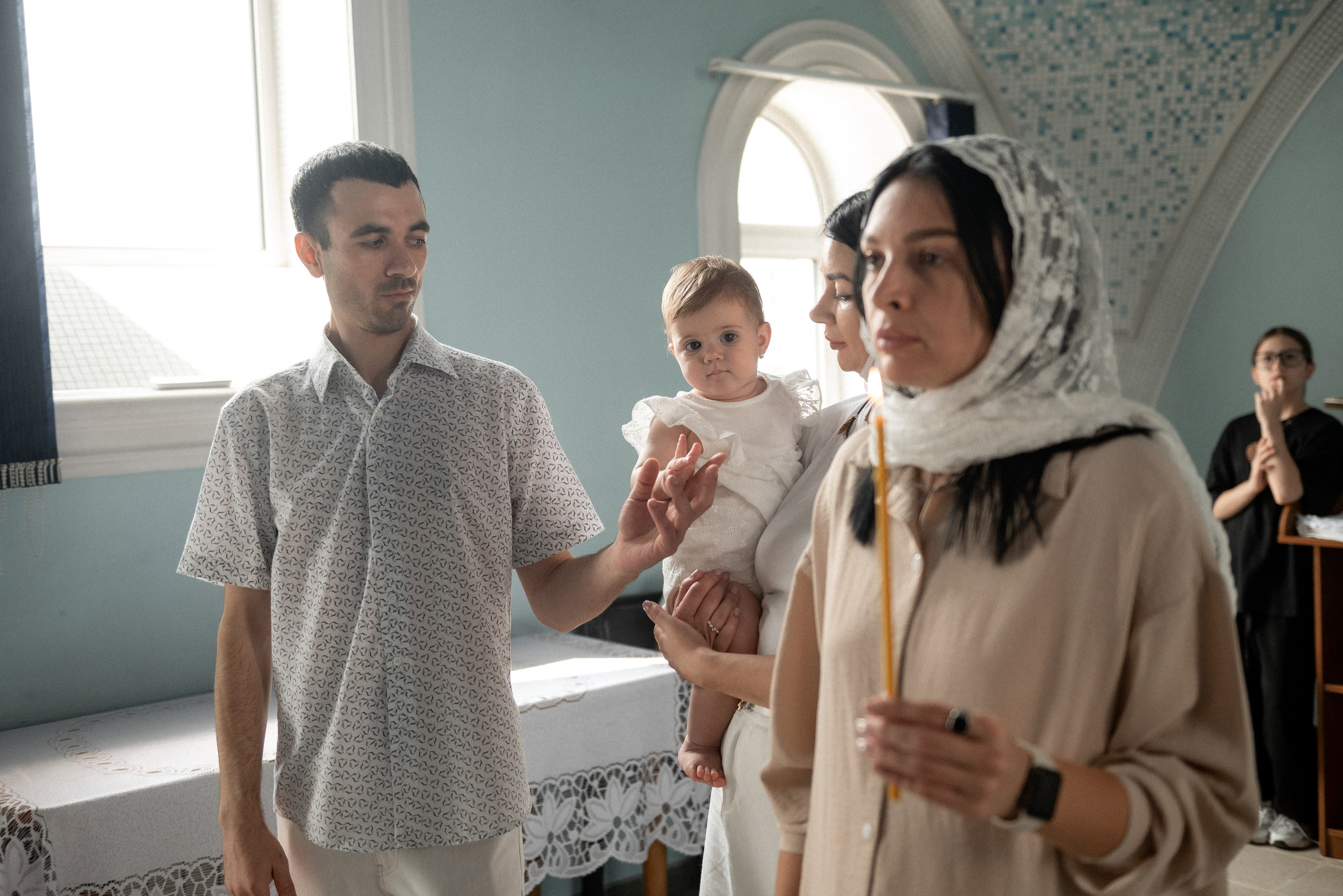 Крещение. Семейный фотограф Ирина Сгибнева
